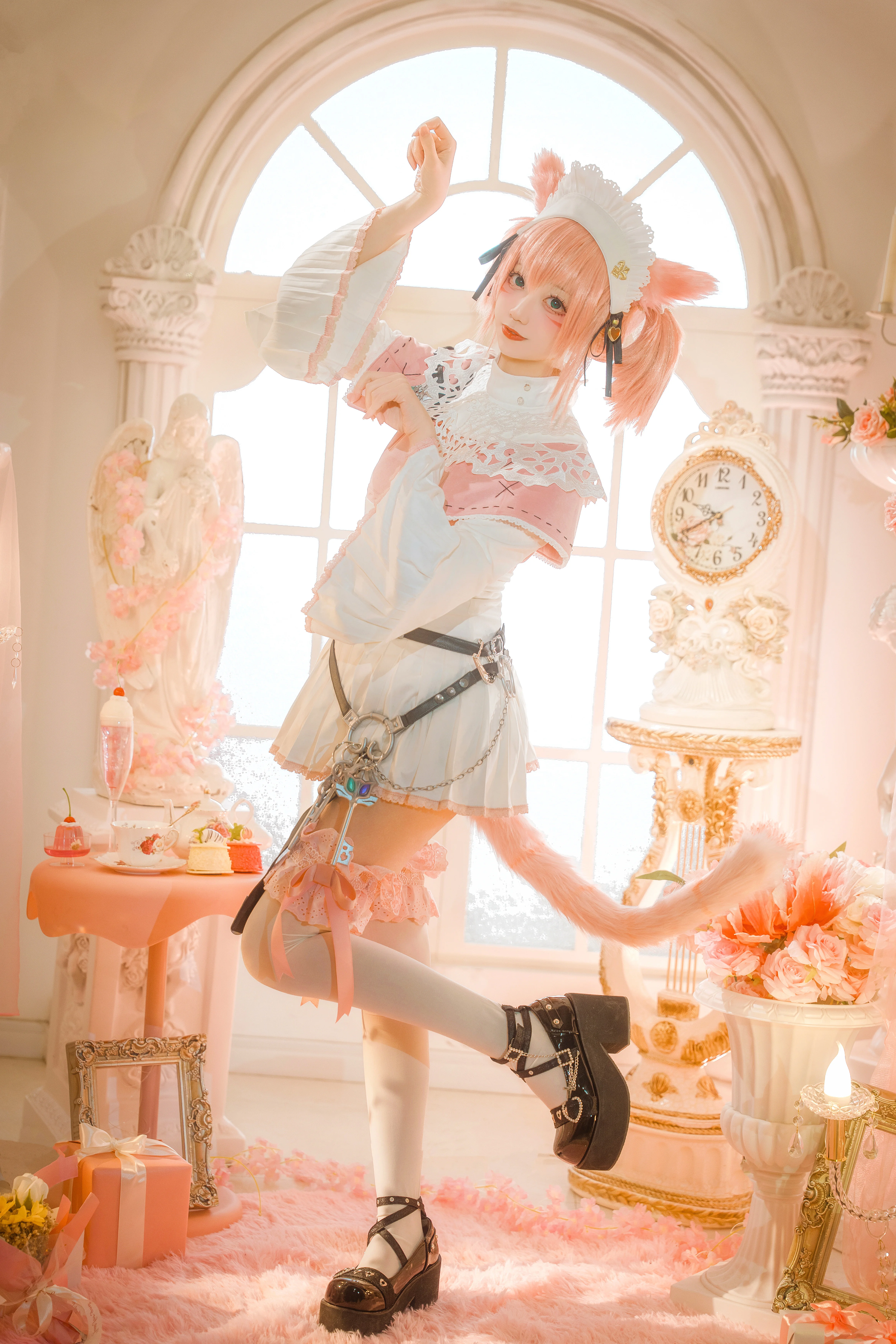 【白魔小猫cos】最终幻想14，元宵节的治愈白魔法师