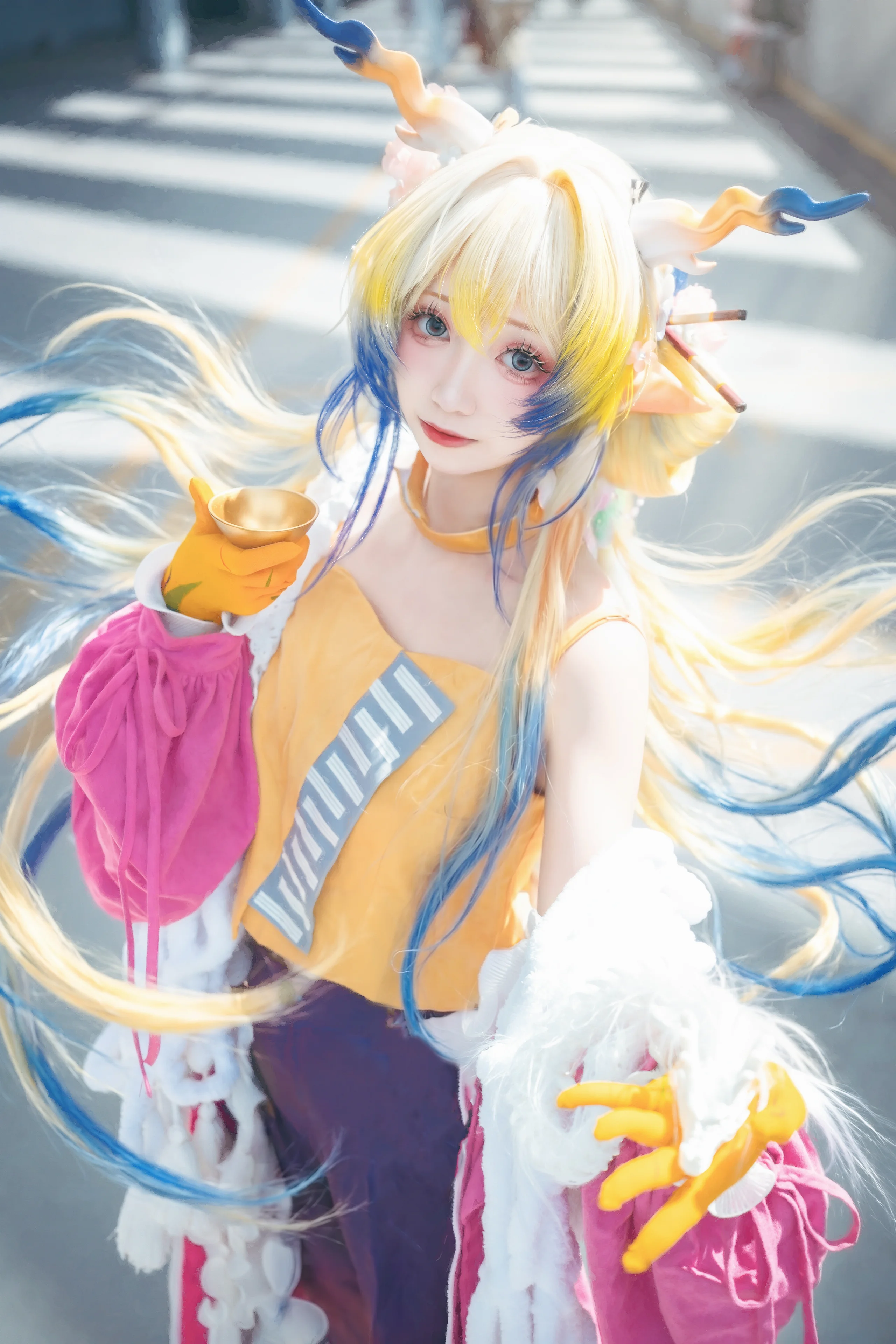 【黍cos】明日方舟春日宴场照，阳光与微风下的捕捉 - 第 6 张