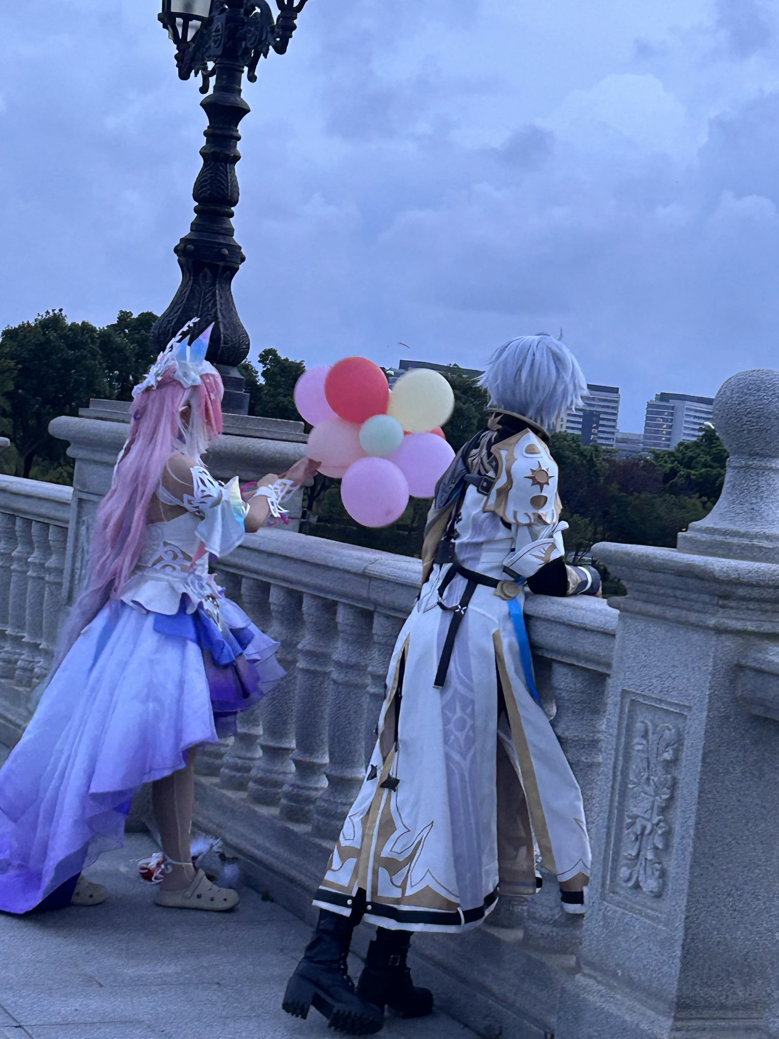 【翁法罗斯cos】崩坏星穹铁道蓝调时刻外景记录