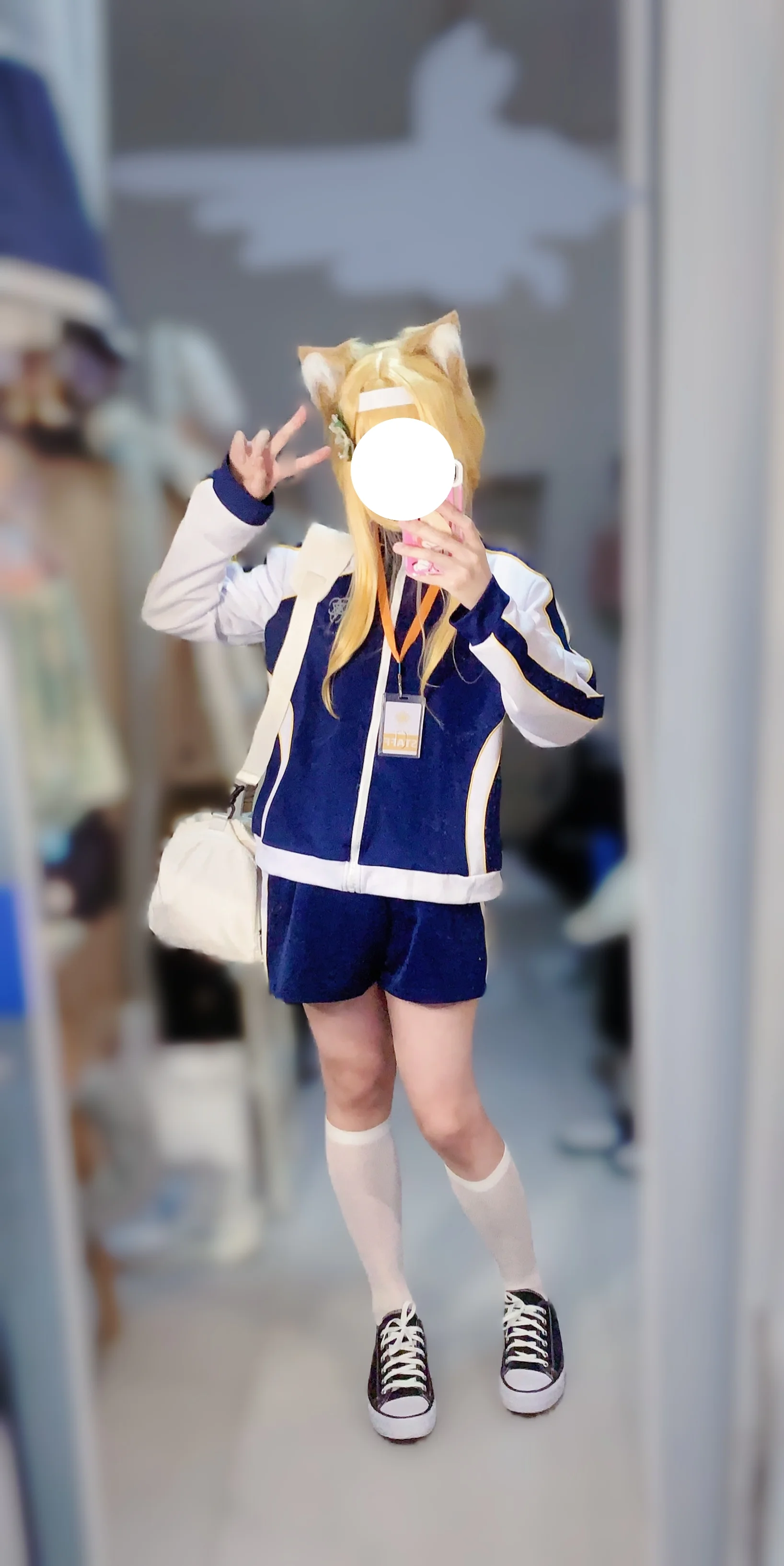 【玛丽cos】蔚蓝档案运动服穿搭的对镜出片记录 - 第 1 张