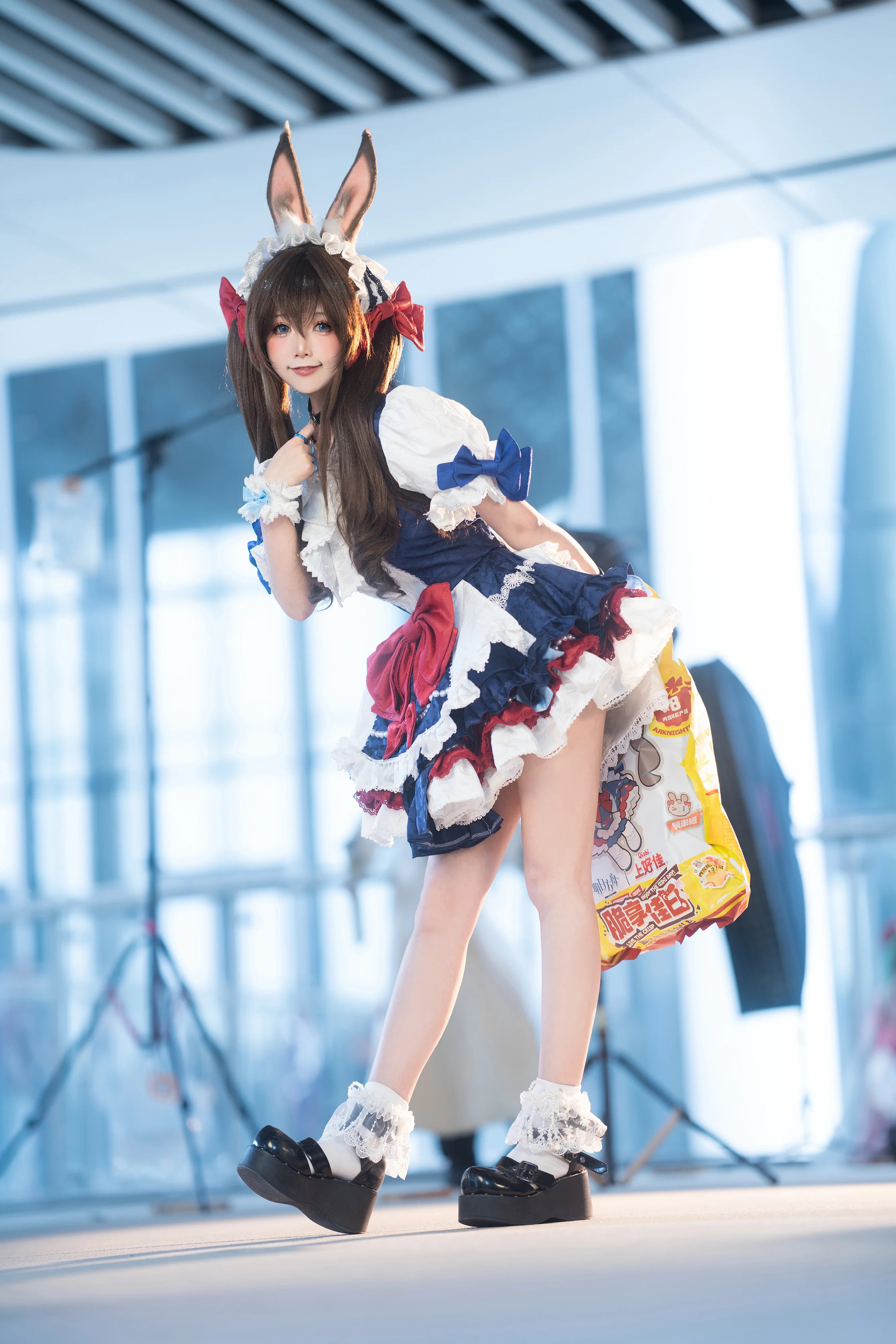【阿米娅cos】带着明日方舟的兔兔，CP32场照分享