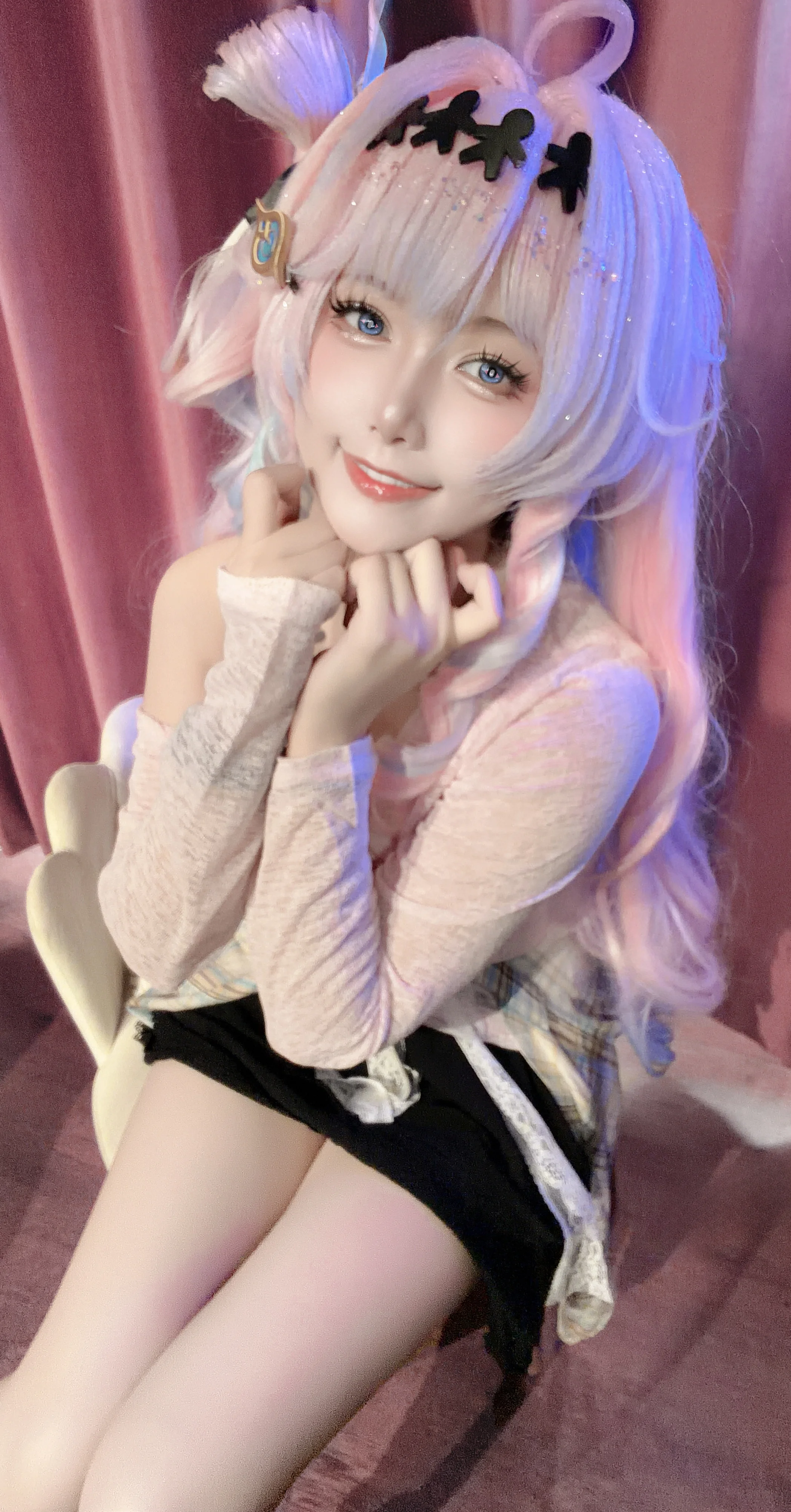 【达妮娅cos】鸣潮里的水蜜桃女孩