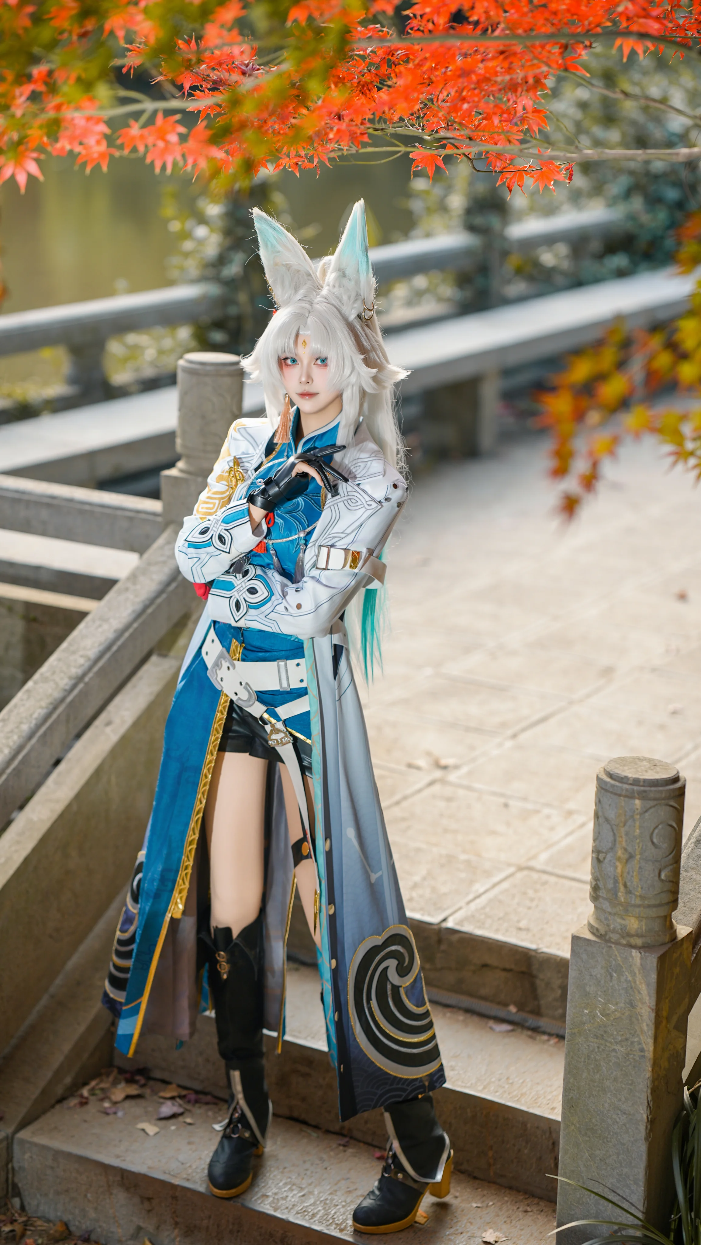 【飞霄cos】将军风骨与秋日红叶