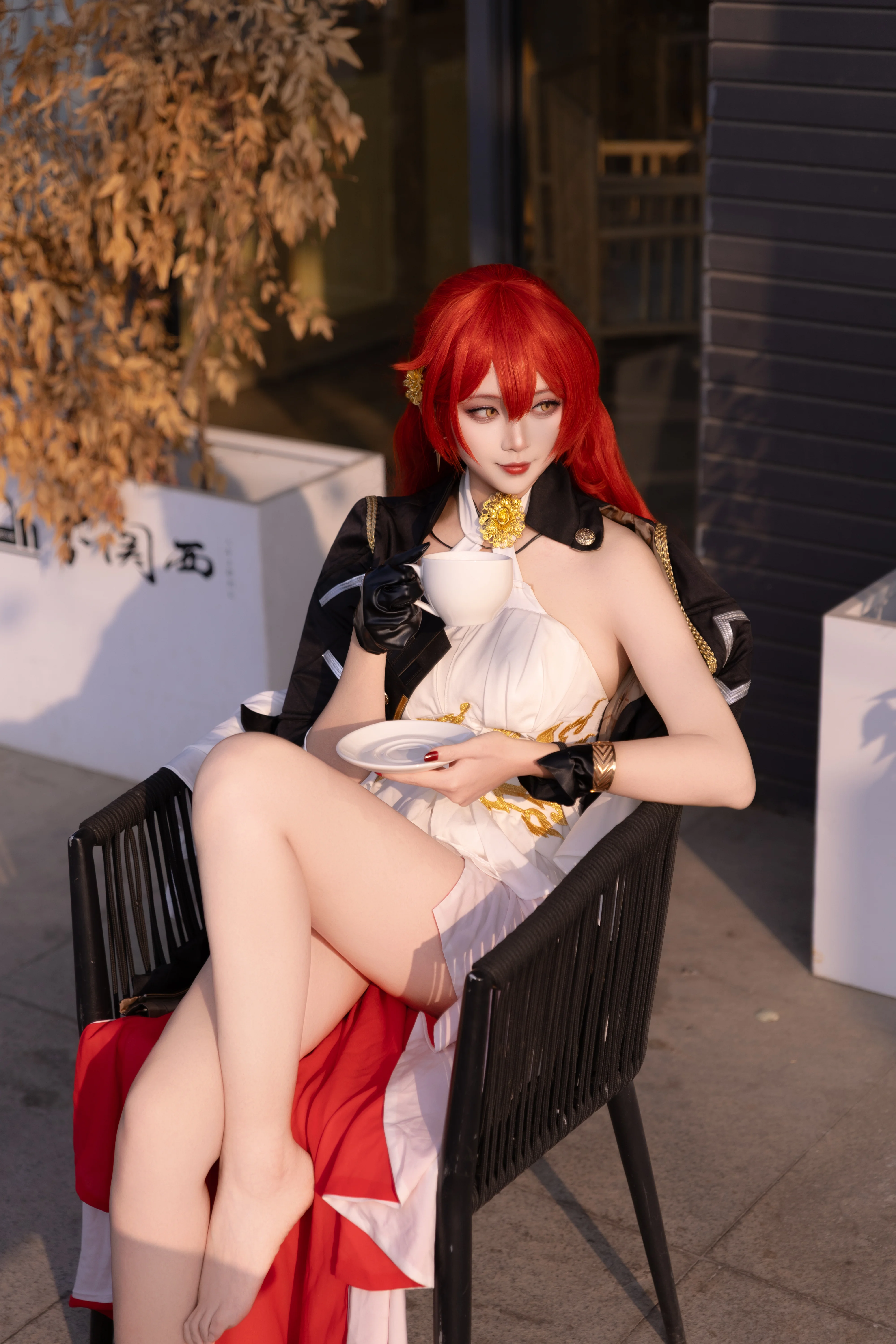 【崩坏星穹铁道姬子cos】午后饮茶，光影里的提神时刻