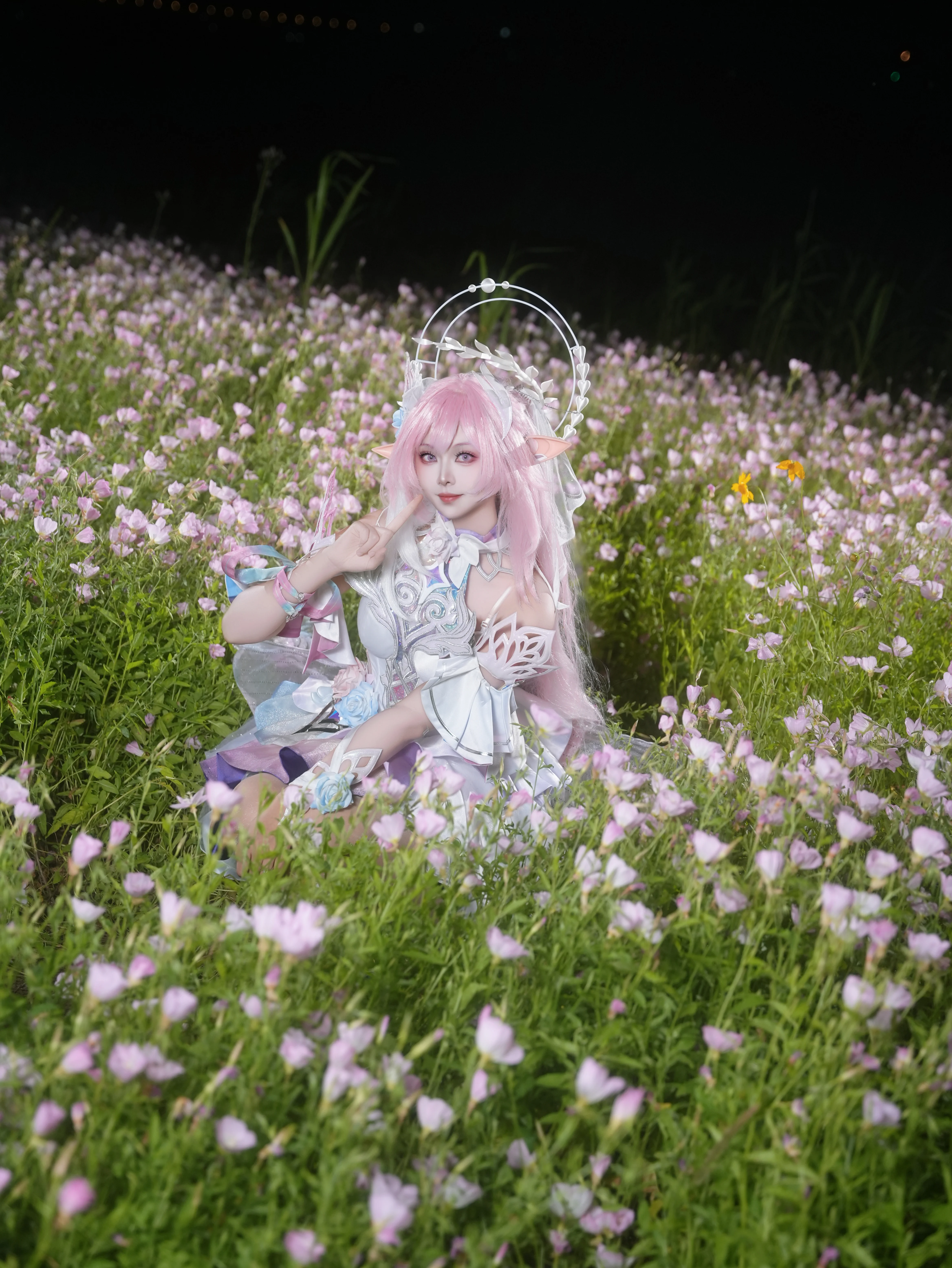 【昔漣cos】崩壞星穹鐵道的月下花語，靜謐與閃耀並存 - 第 2 張