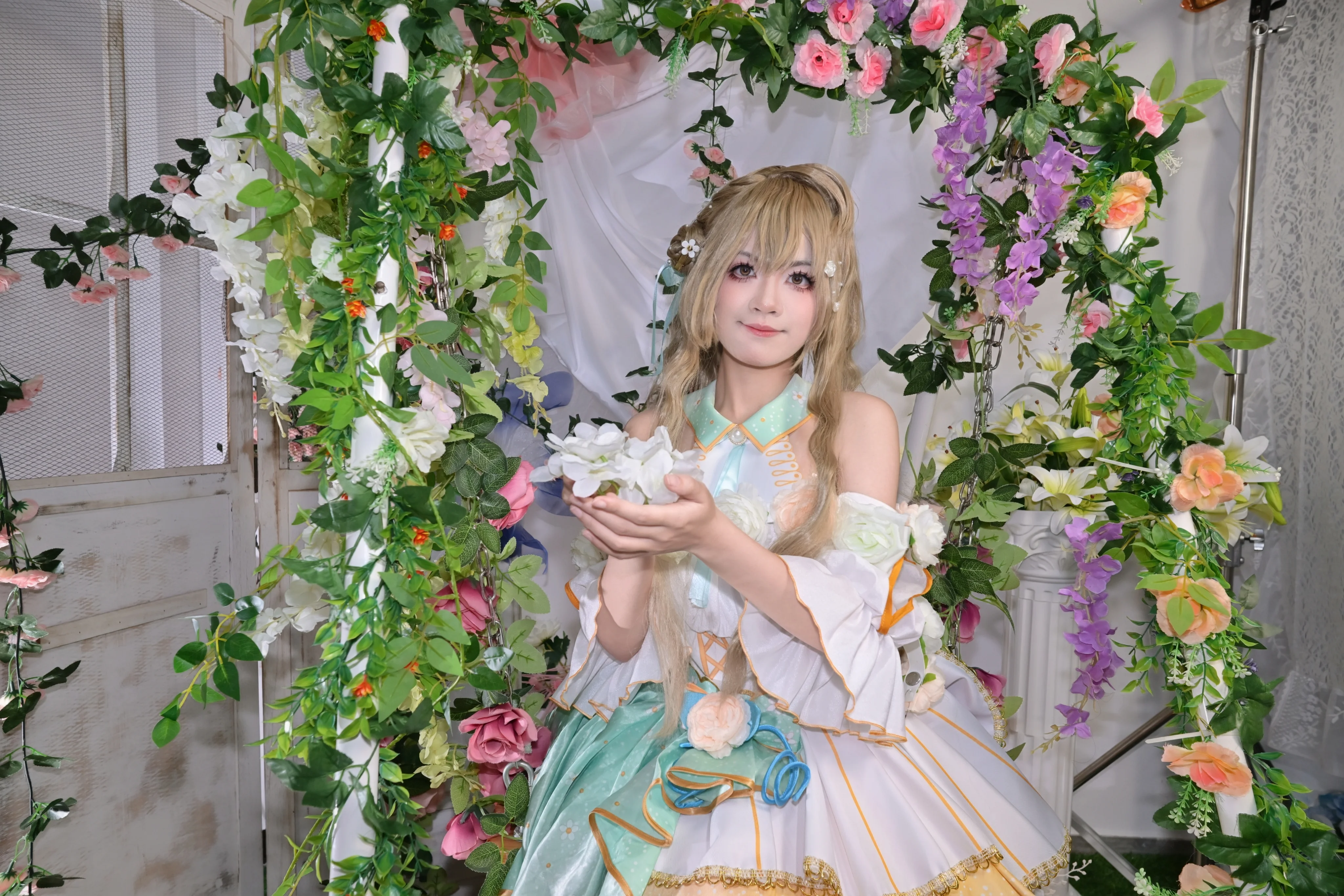 【南小鸟cos】LoveLive!鲜花节限定造型的春日花园 - 第 5 张