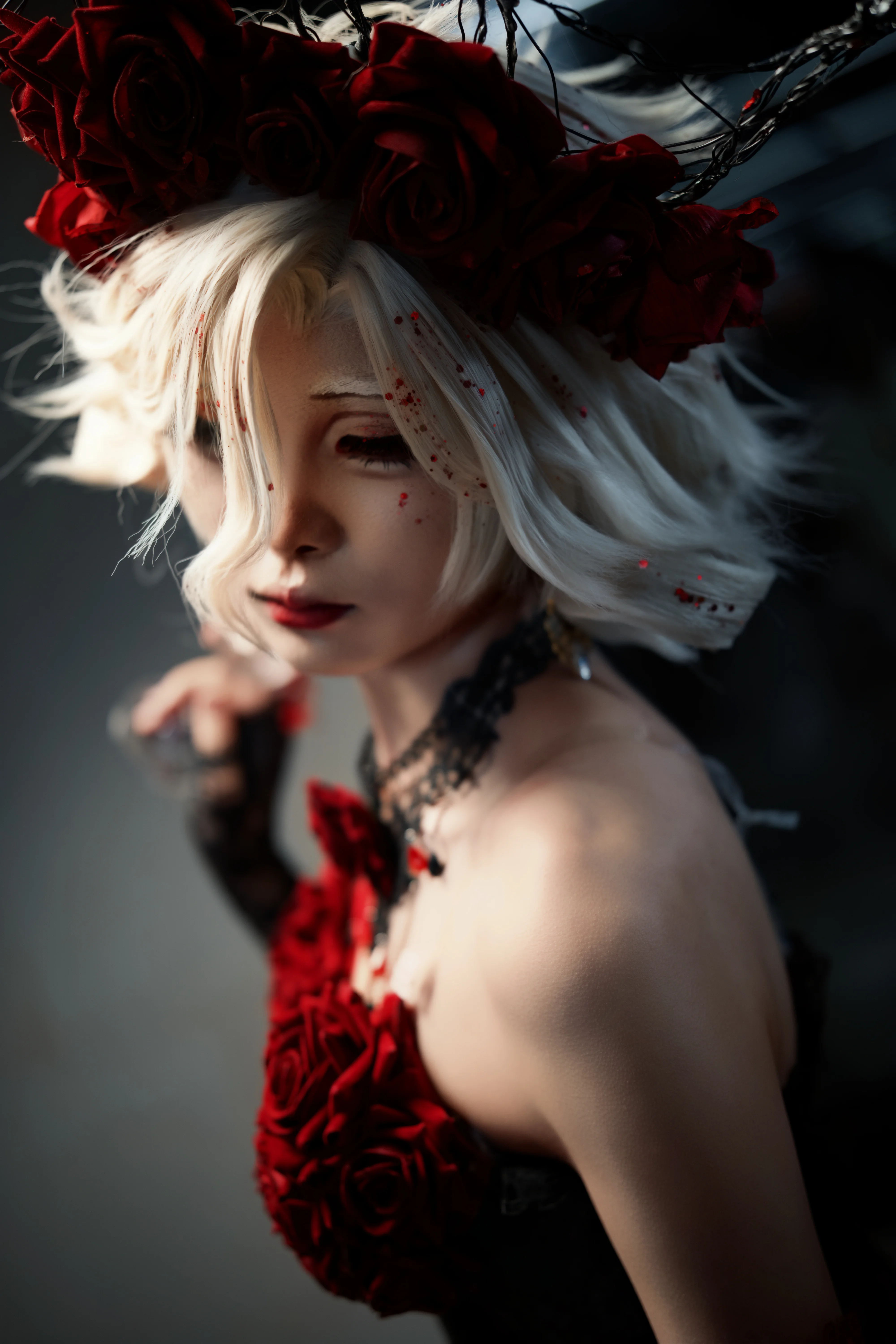 【红夫人cos】第五人格红玫瑰与荆棘冠冕的暗色午后 - 第 10 张