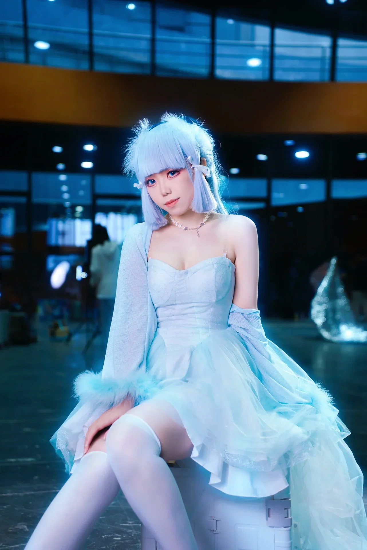 【神里绫华cos】CPGZ原神场照，白鹭公主的现场记录