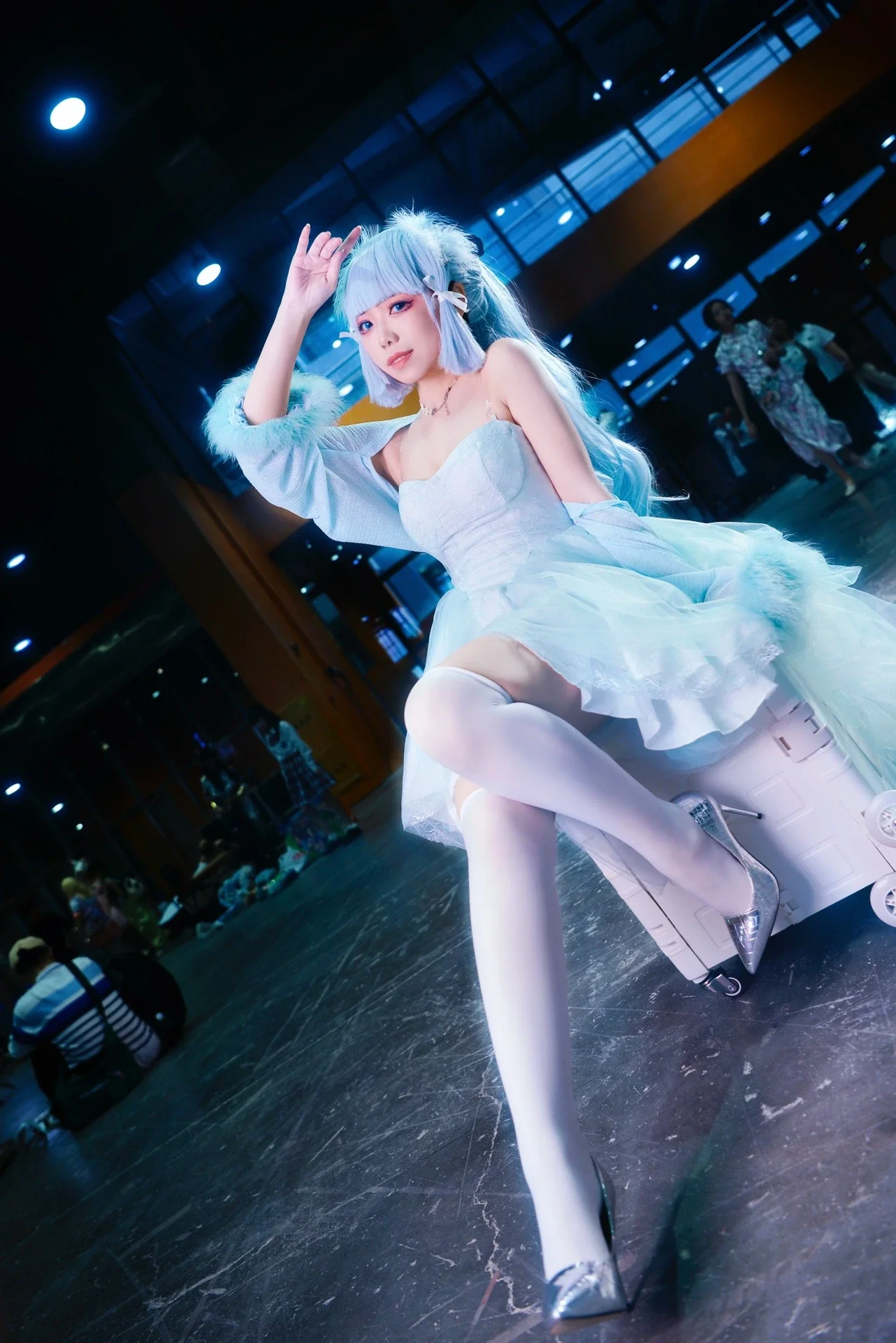 【神里绫华cos】CPGZ原神场照，白鹭公主的现场记录 - 第 3 张