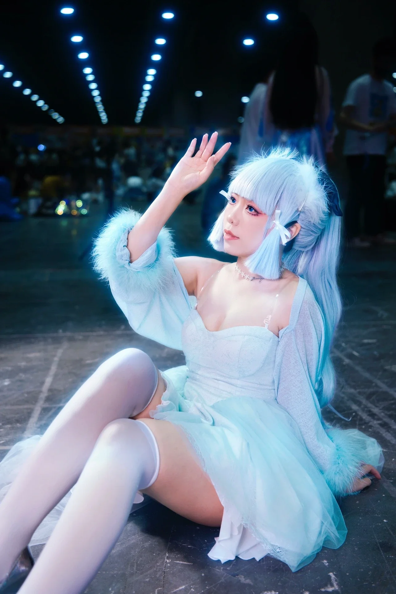 【神里绫华cos】CPGZ原神场照，白鹭公主的现场记录 - 第 4 张