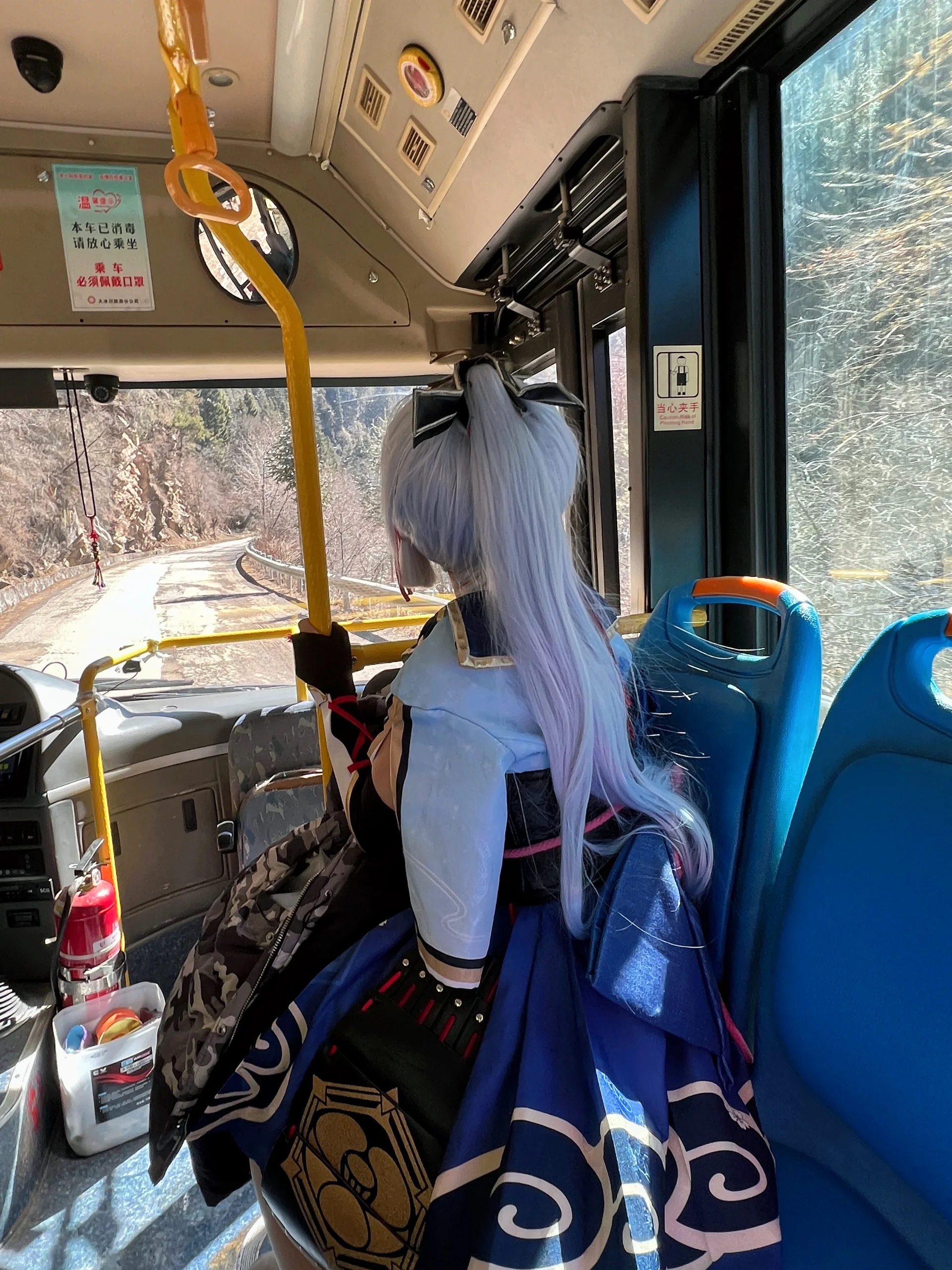【神里绫华cos】雪原上的白鹭，直面零下气温的终极挑战 - 第 3 张