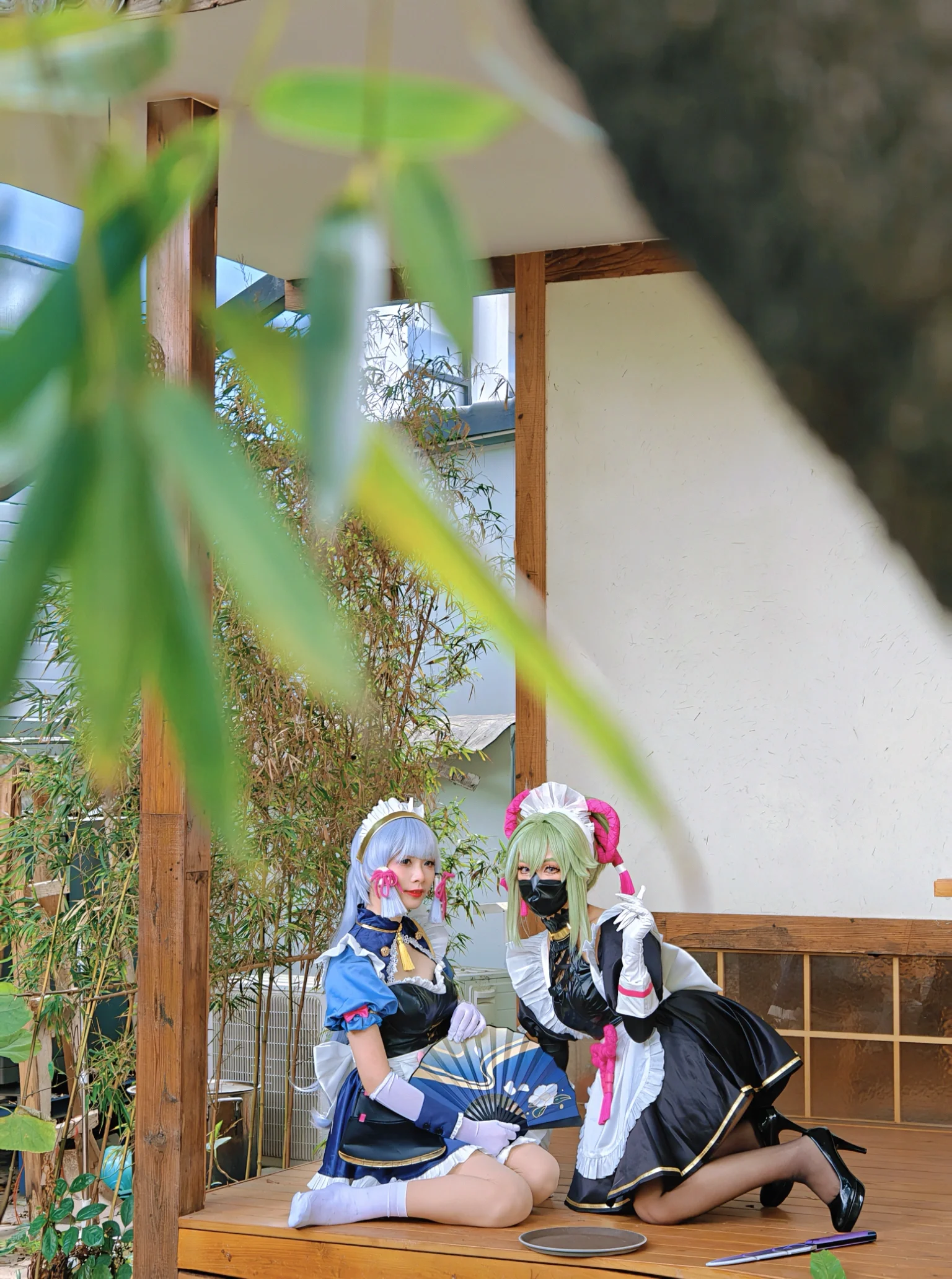 【神里绫华&久岐忍cos】微风徐徐竹林里的下午茶时光 - 第 2 张