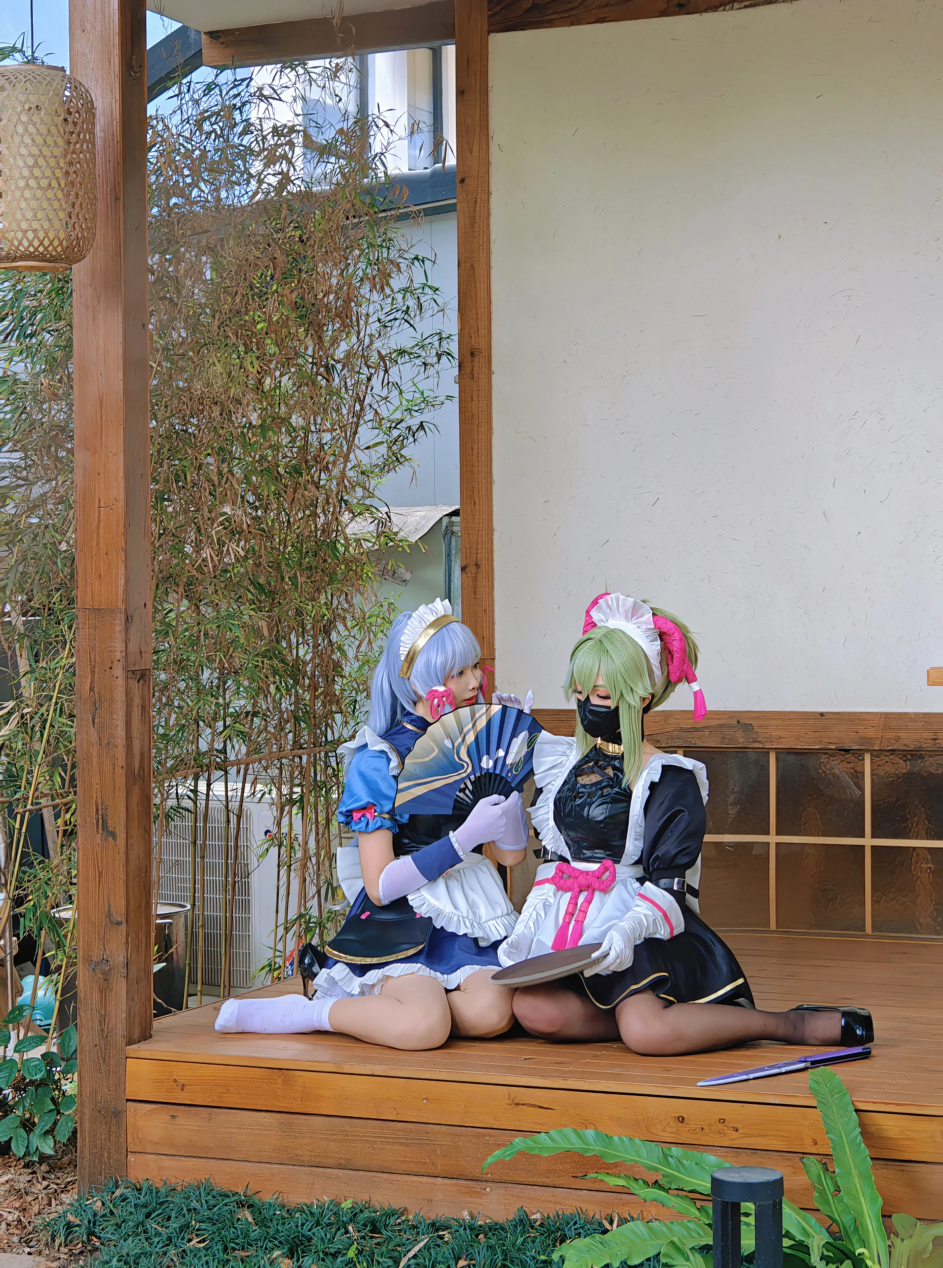 【神里绫华&久岐忍cos】微风徐徐竹林里的下午茶时光 - 第 3 张