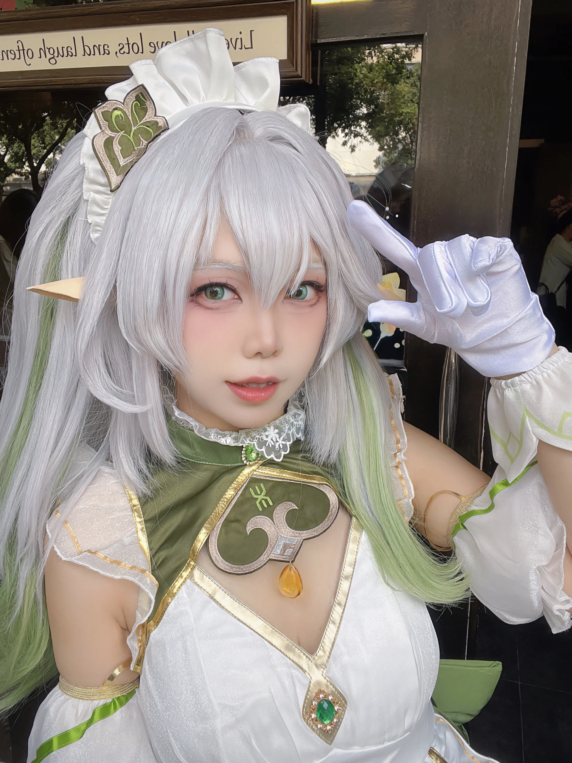 【納西妲cos】原神女僕裝，草神大人的靜謐森林感 - 第 4 張
