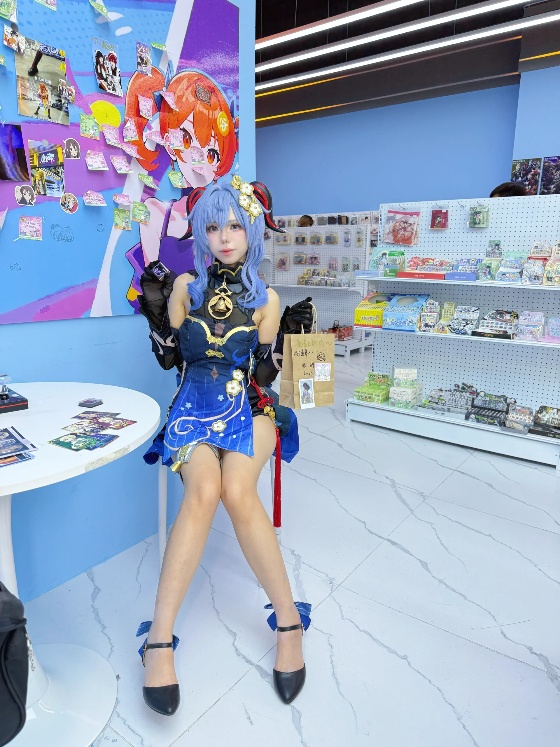【甘雨cos】原神周末打卡东莞东实C park谷子市集 - 第 12 张