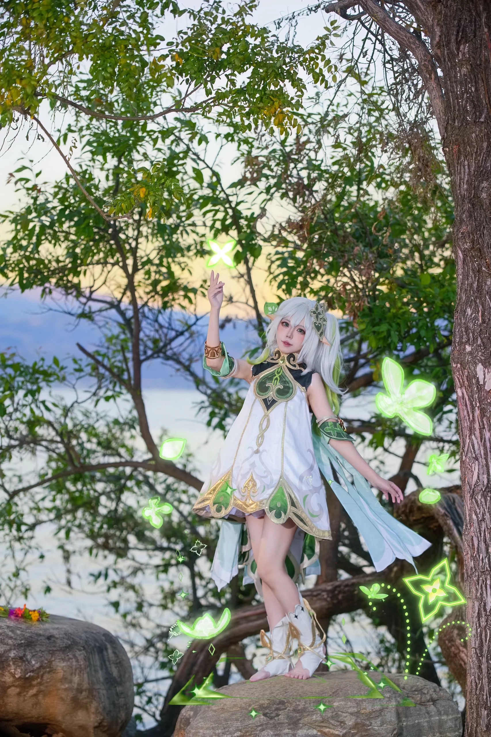 纳西妲cos 须弥的草神生日快乐 - 第 1 张