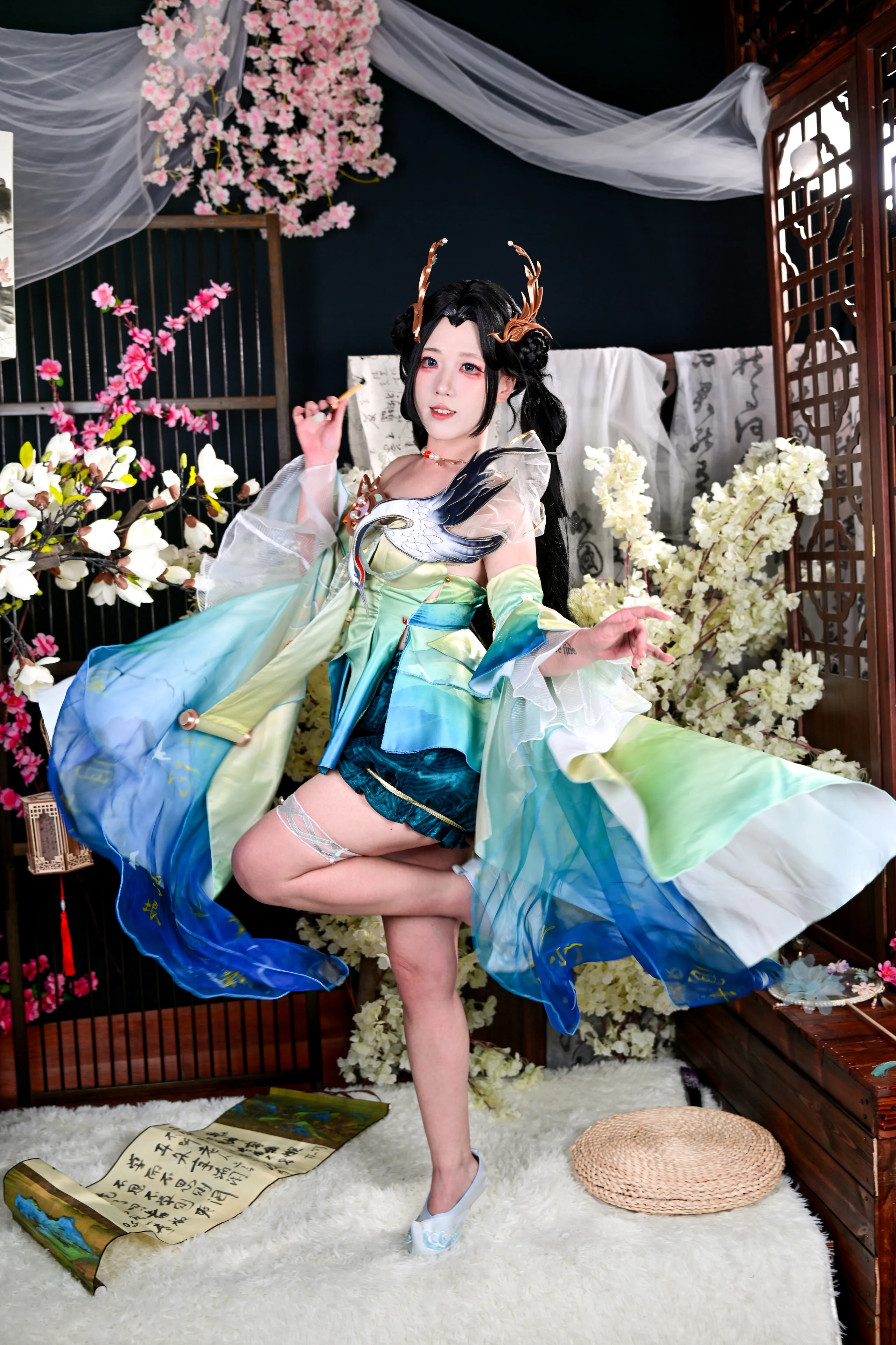 【蓝梦cos】永劫无间里的那份灵动与飘逸