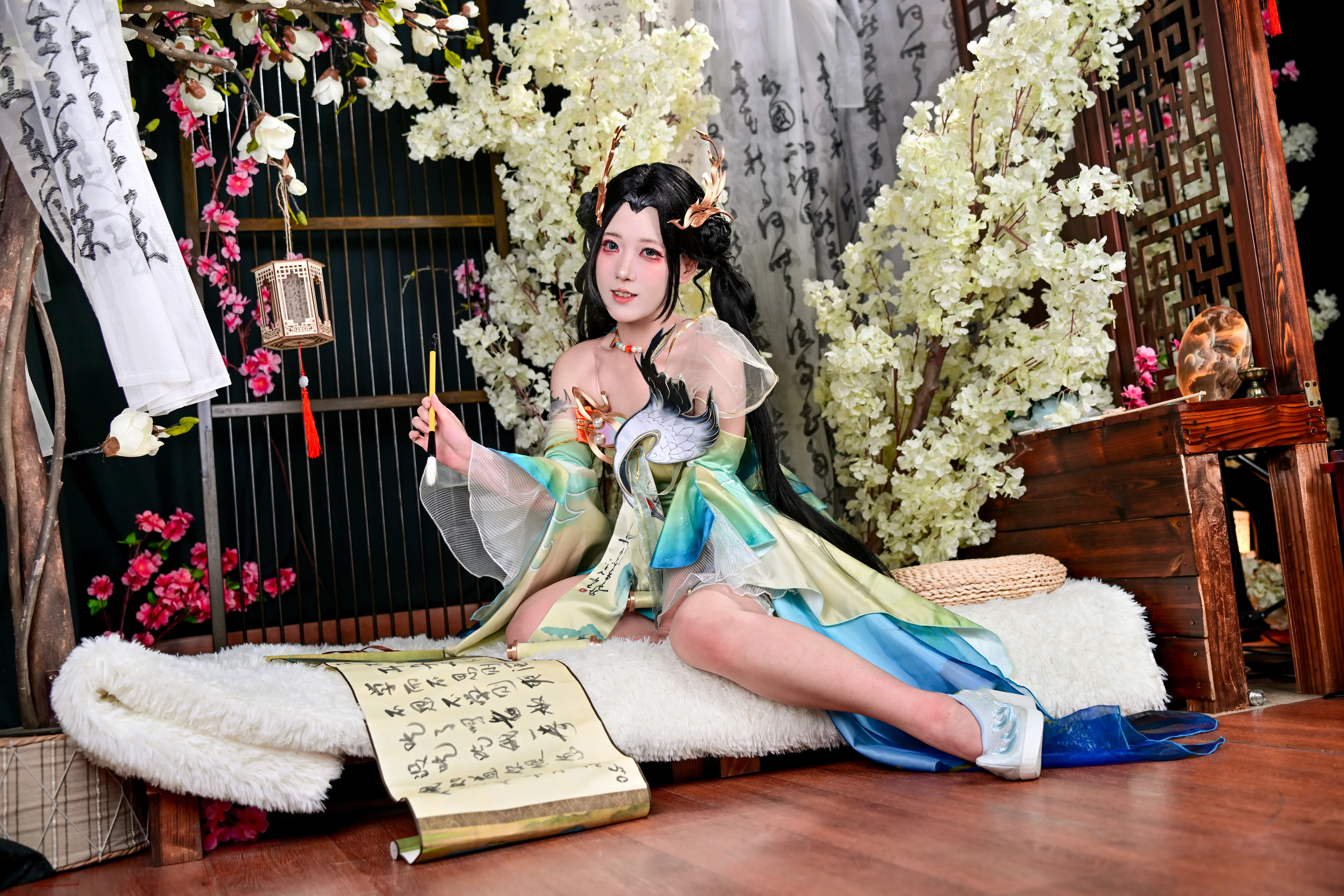 【蓝梦cos】永劫无间里的那份灵动与飘逸 - 第 8 张