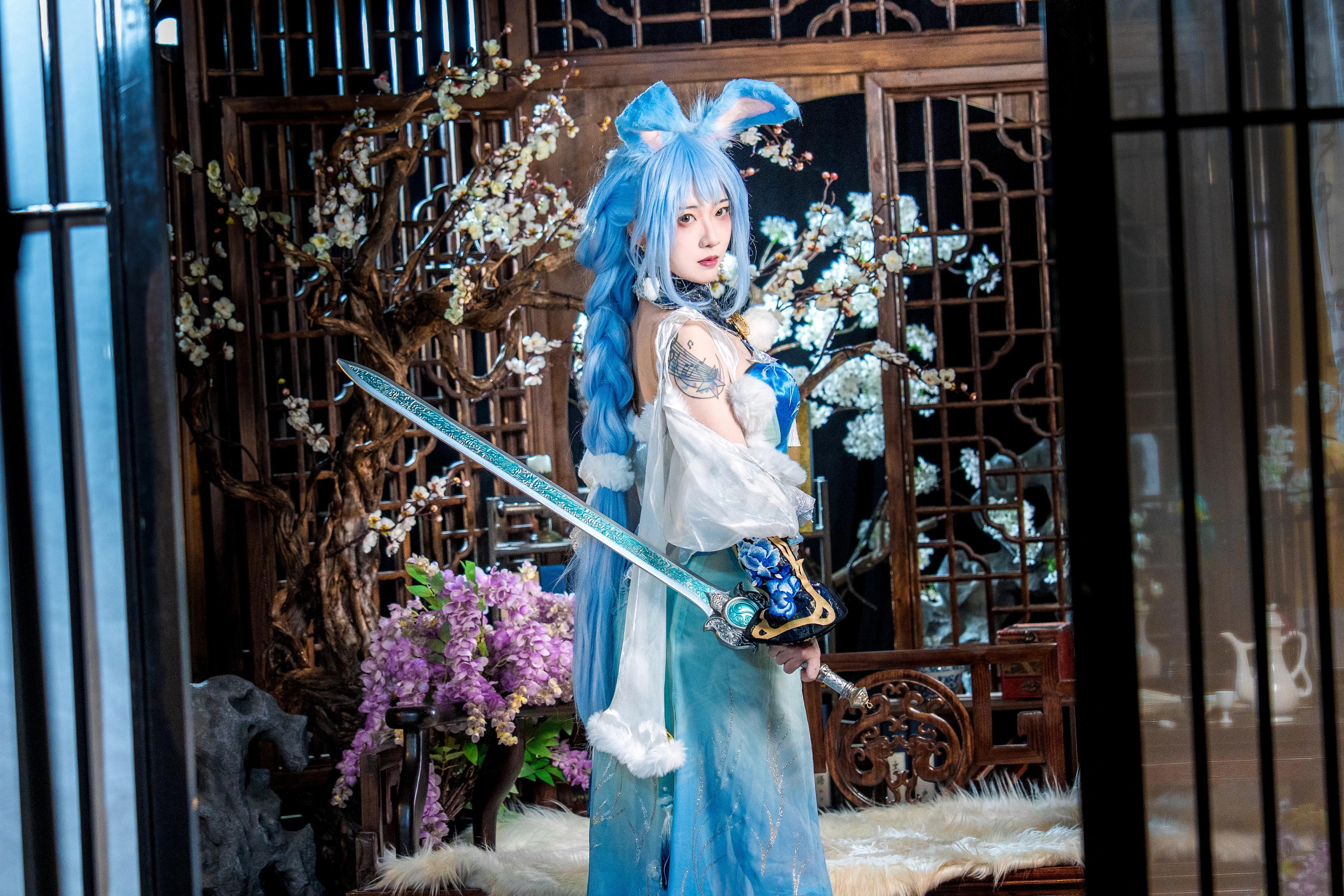 【藍夢cos】永劫無間本命英雄藍夢，生日快樂 - 第 3 張