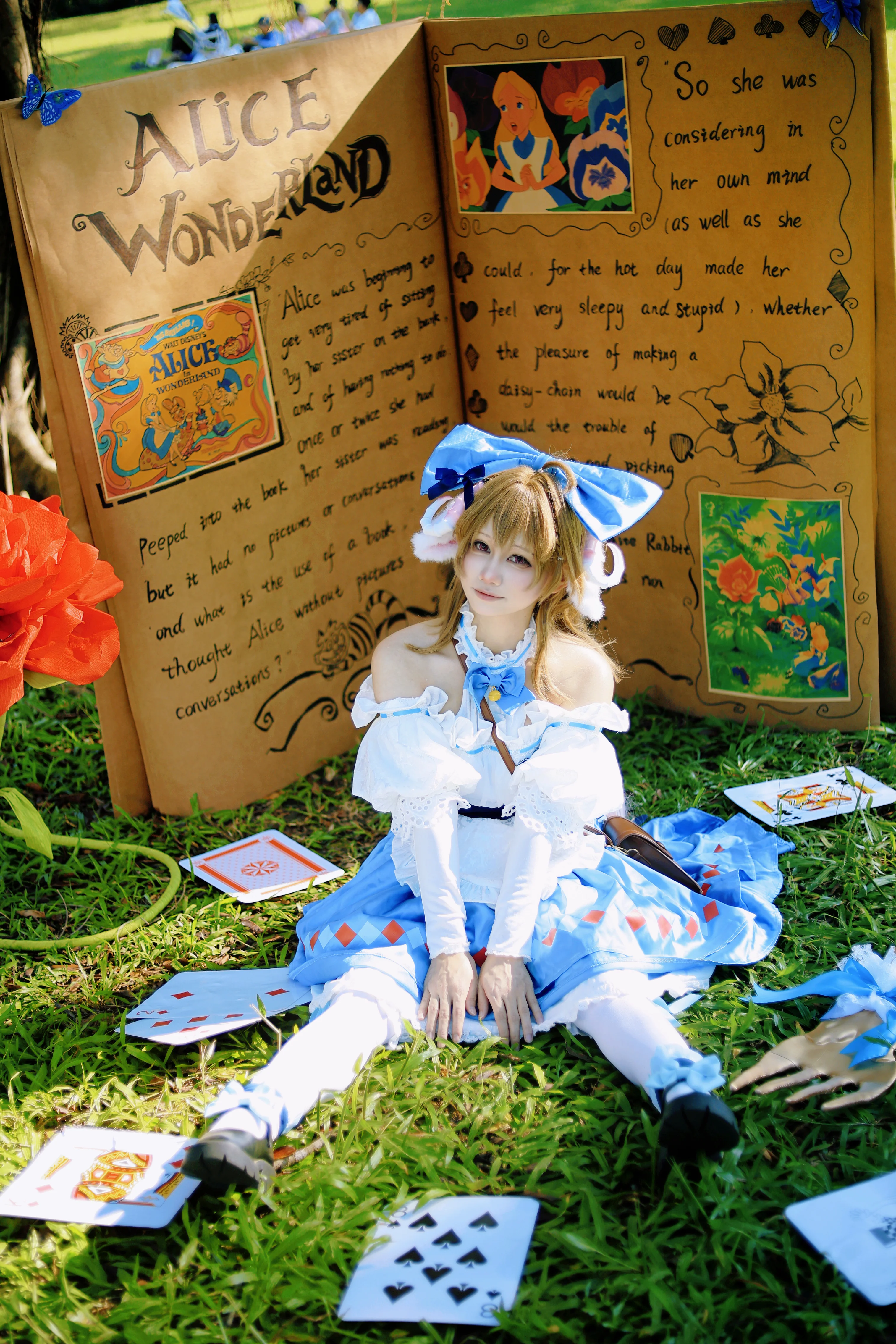 【アークナイツ 純燼エイヤフィヤトラ コスプレ】ふわふわ、ひらひらと舞うファンタジーな午後 - 4 枚目