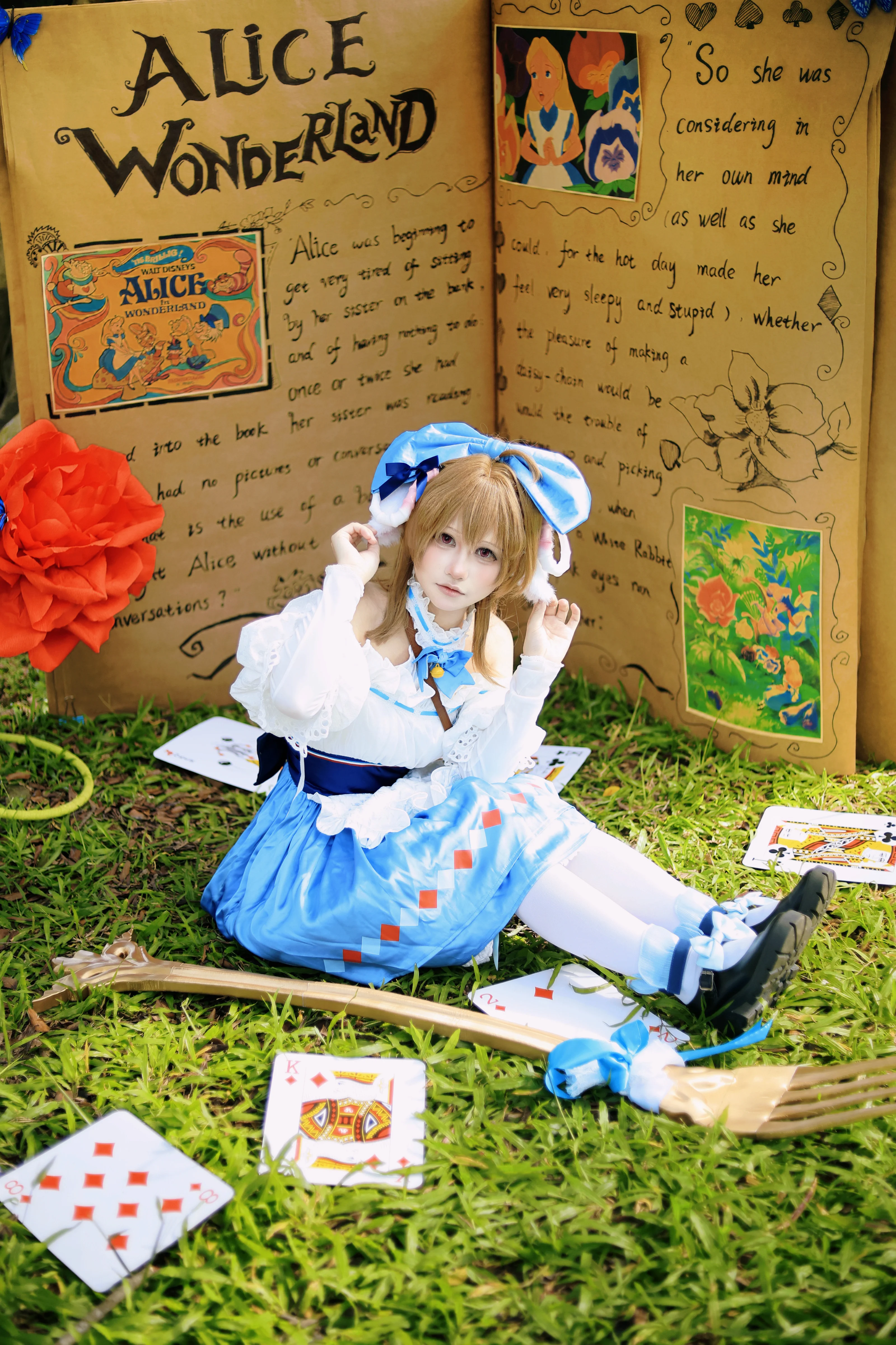 【アークナイツ 純燼エイヤフィヤトラ コスプレ】ふわふわ、ひらひらと舞うファンタジーな午後 - 5 枚目
