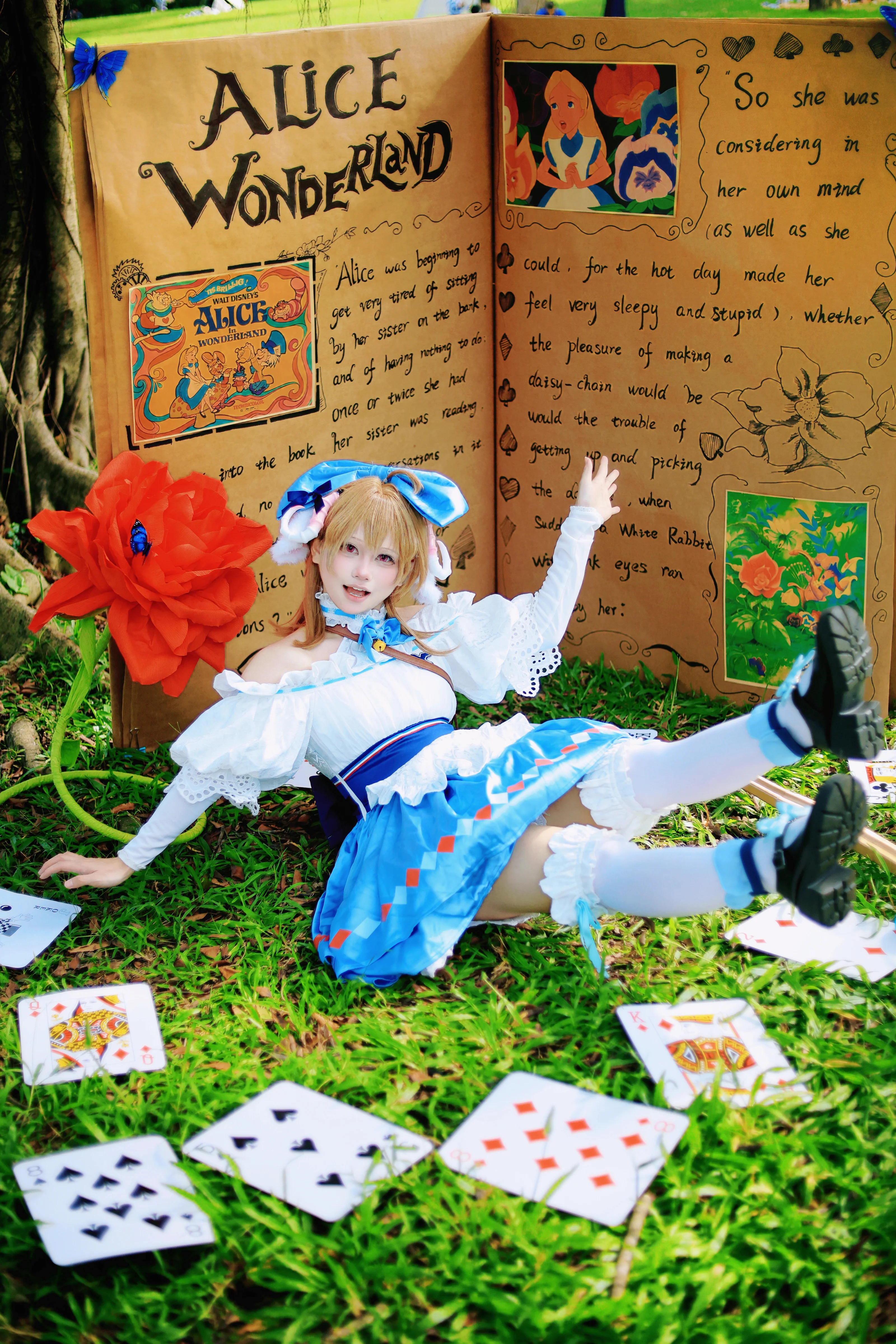 【アークナイツ 純燼エイヤフィヤトラ コスプレ】ふわふわ、ひらひらと舞うファンタジーな午後 - 6 枚目