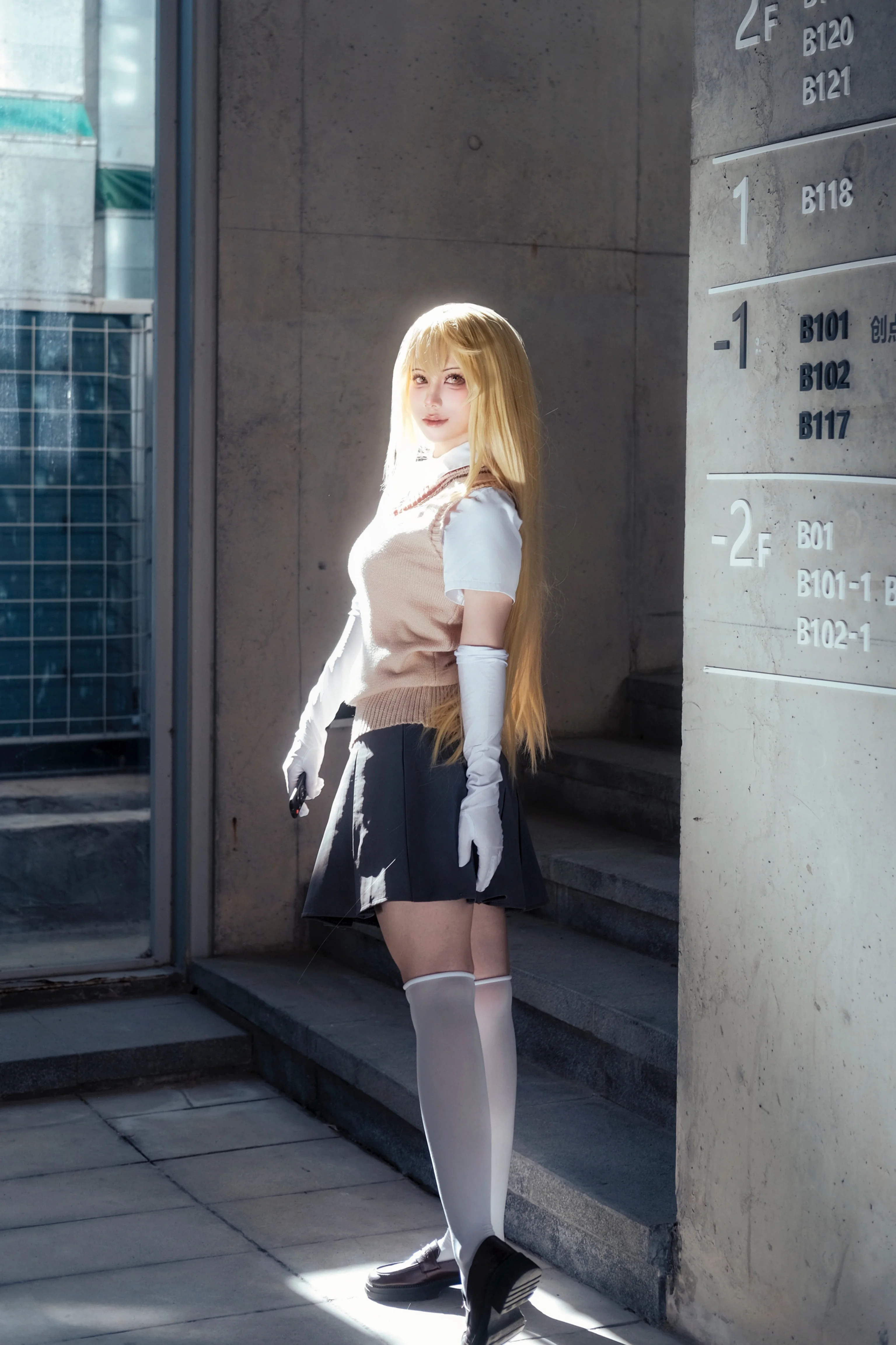 [Misaki Shokuhou cosplay] A Certain Scientific Railgun, School Style Photoshoot Freeze-Frame - Image 10