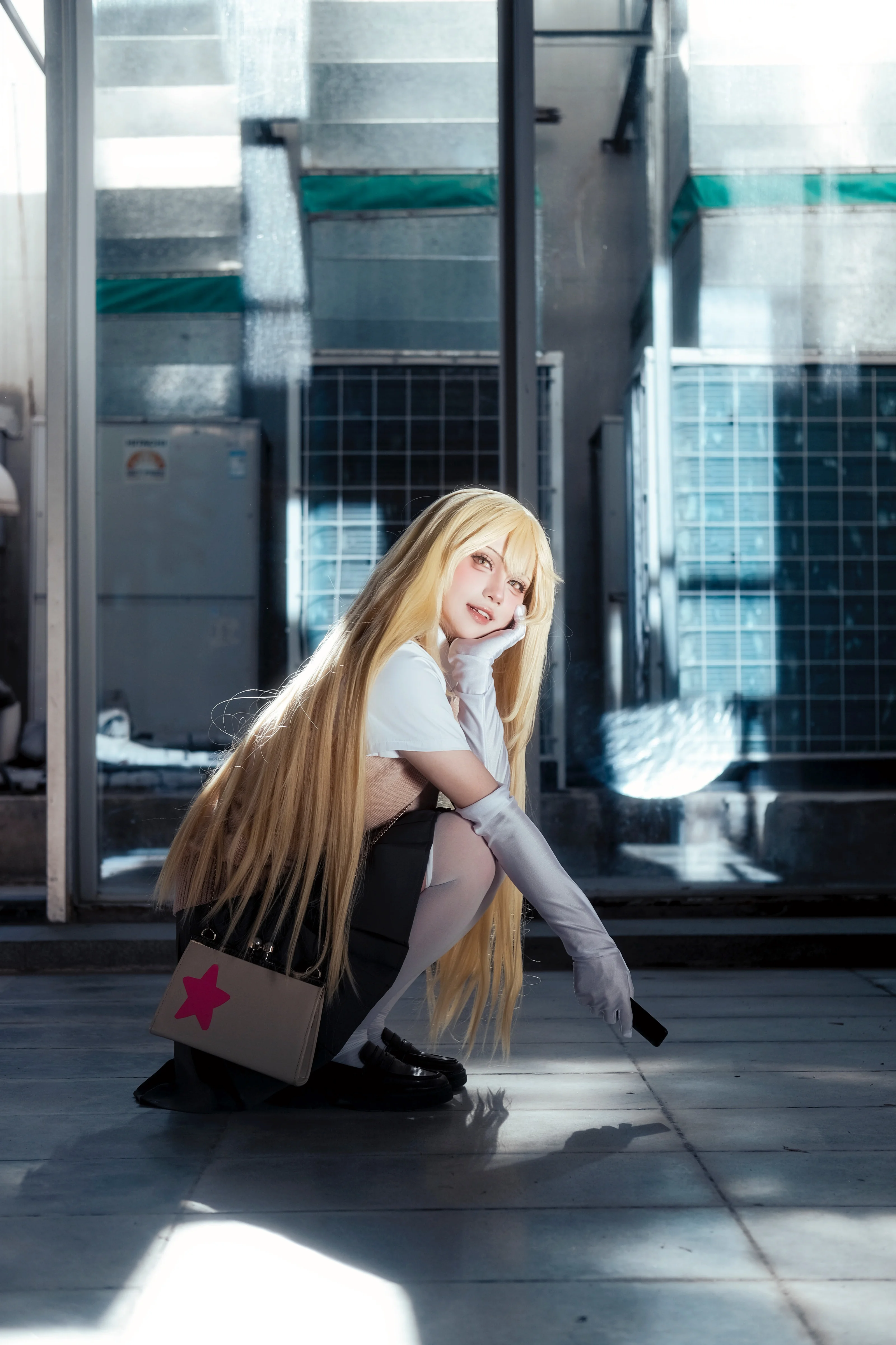 [Misaki Shokuhou cosplay] A Certain Scientific Railgun, School Style Photoshoot Freeze-Frame - Image 11