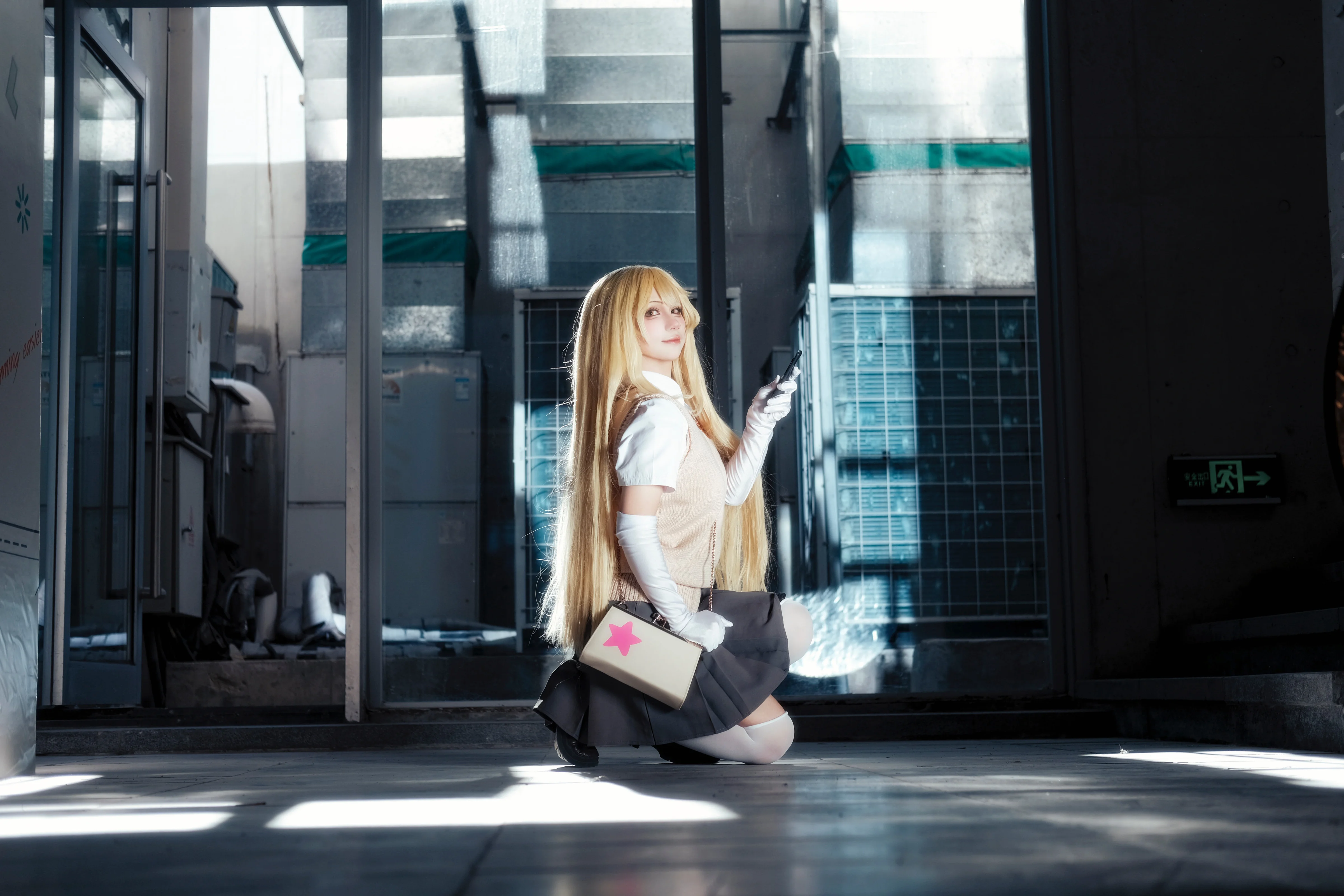 [Misaki Shokuhou cosplay] A Certain Scientific Railgun, School Style Photoshoot Freeze-Frame - Image 12