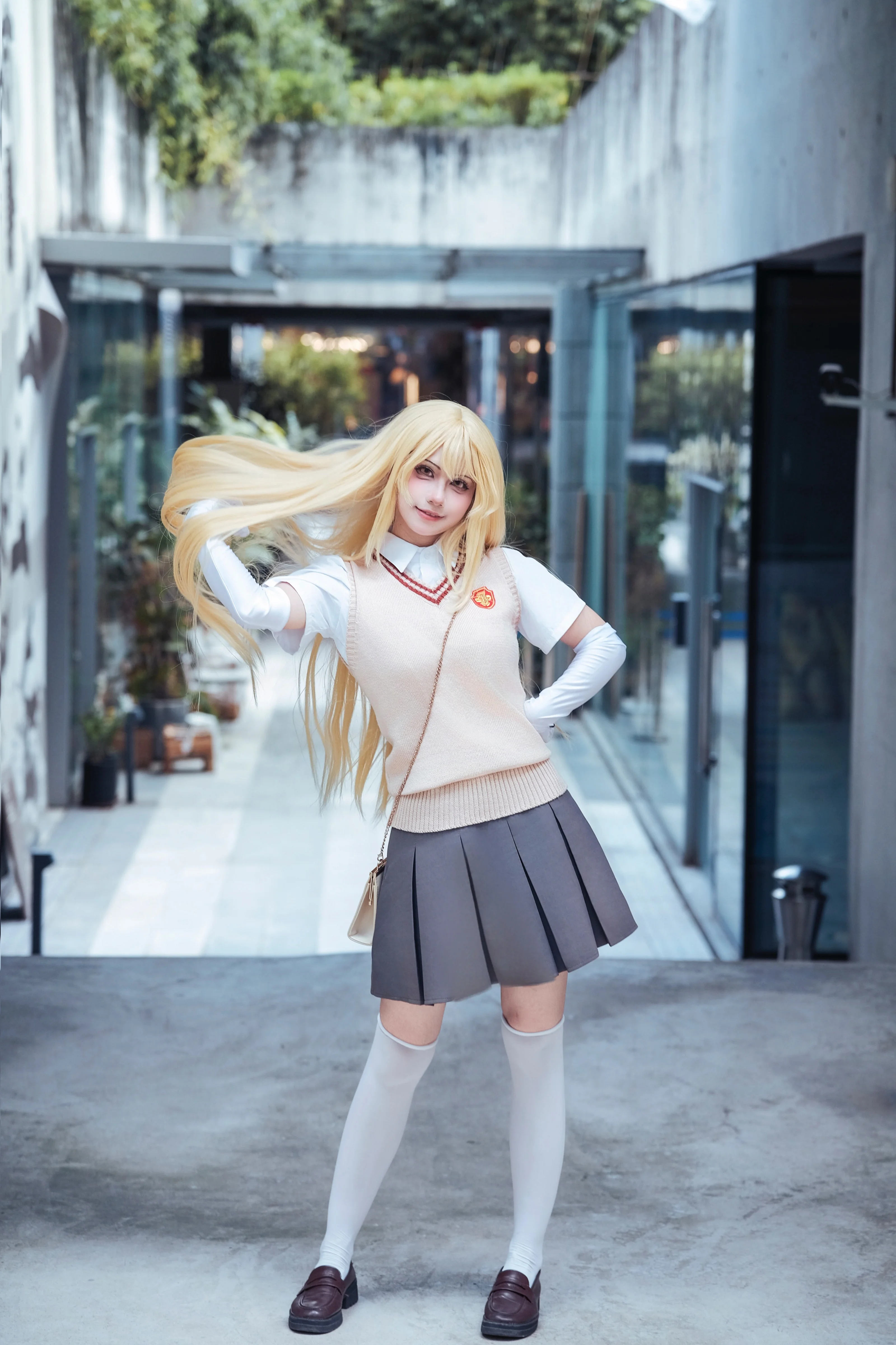 [Misaki Shokuhou cosplay] A Certain Scientific Railgun, School Style Photoshoot Freeze-Frame - Image 4