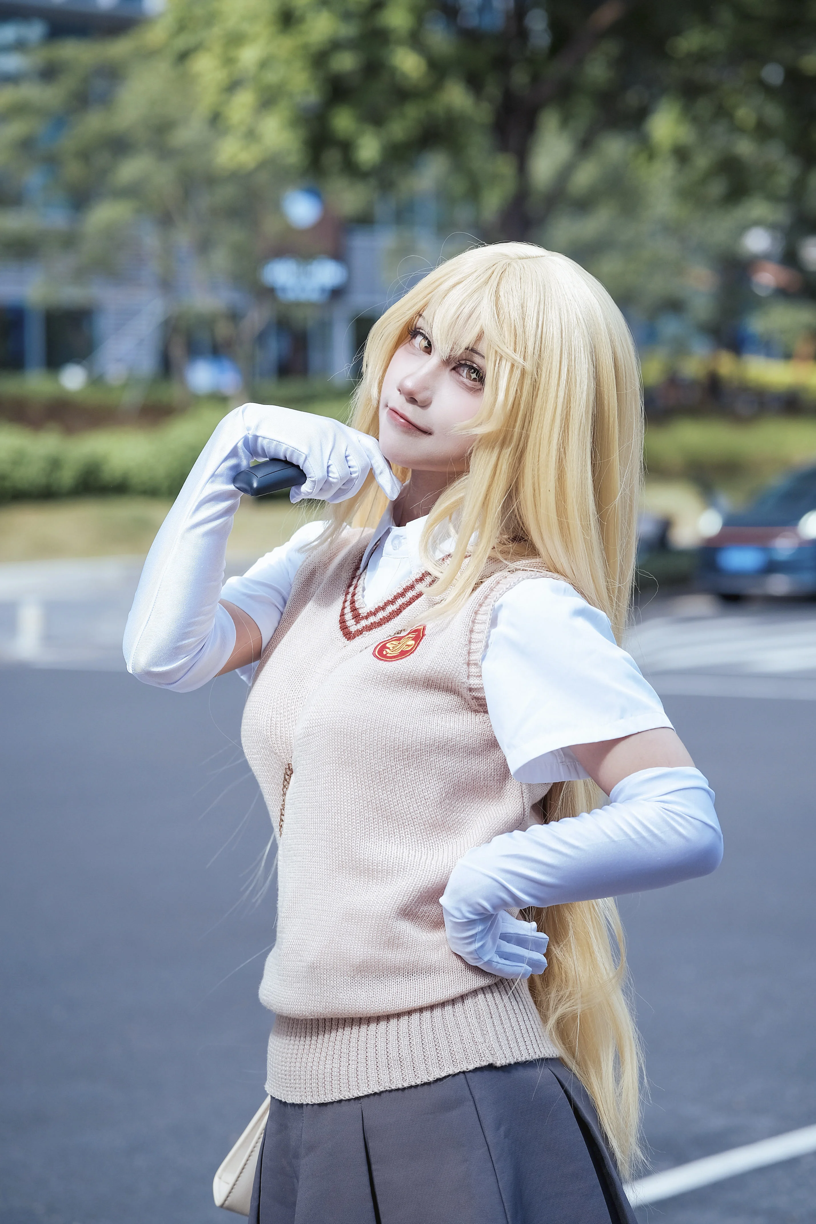 [Misaki Shokuhou cosplay] A Certain Scientific Railgun, School Style Photoshoot Freeze-Frame - Image 8