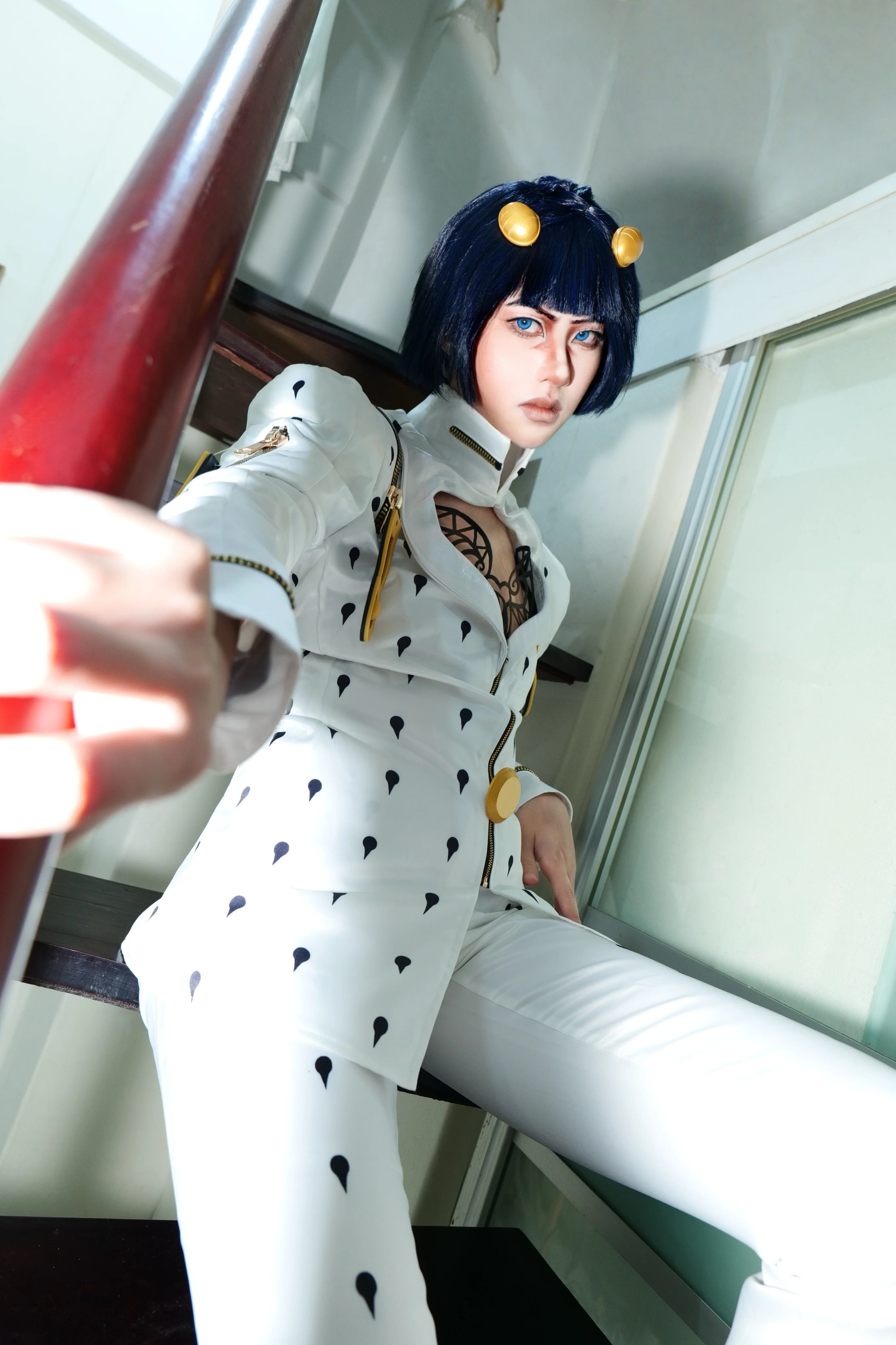 【ブローノ・ブチャラティのコスプレ】黄金の風の優雅な気品と日常の断片