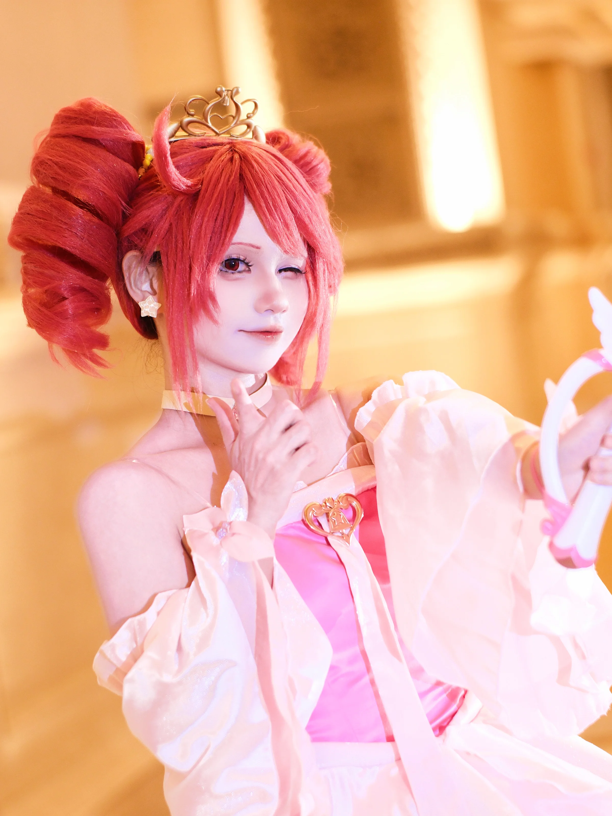 【双子星公主法音cos】定格魔法少女的俏皮瞬间