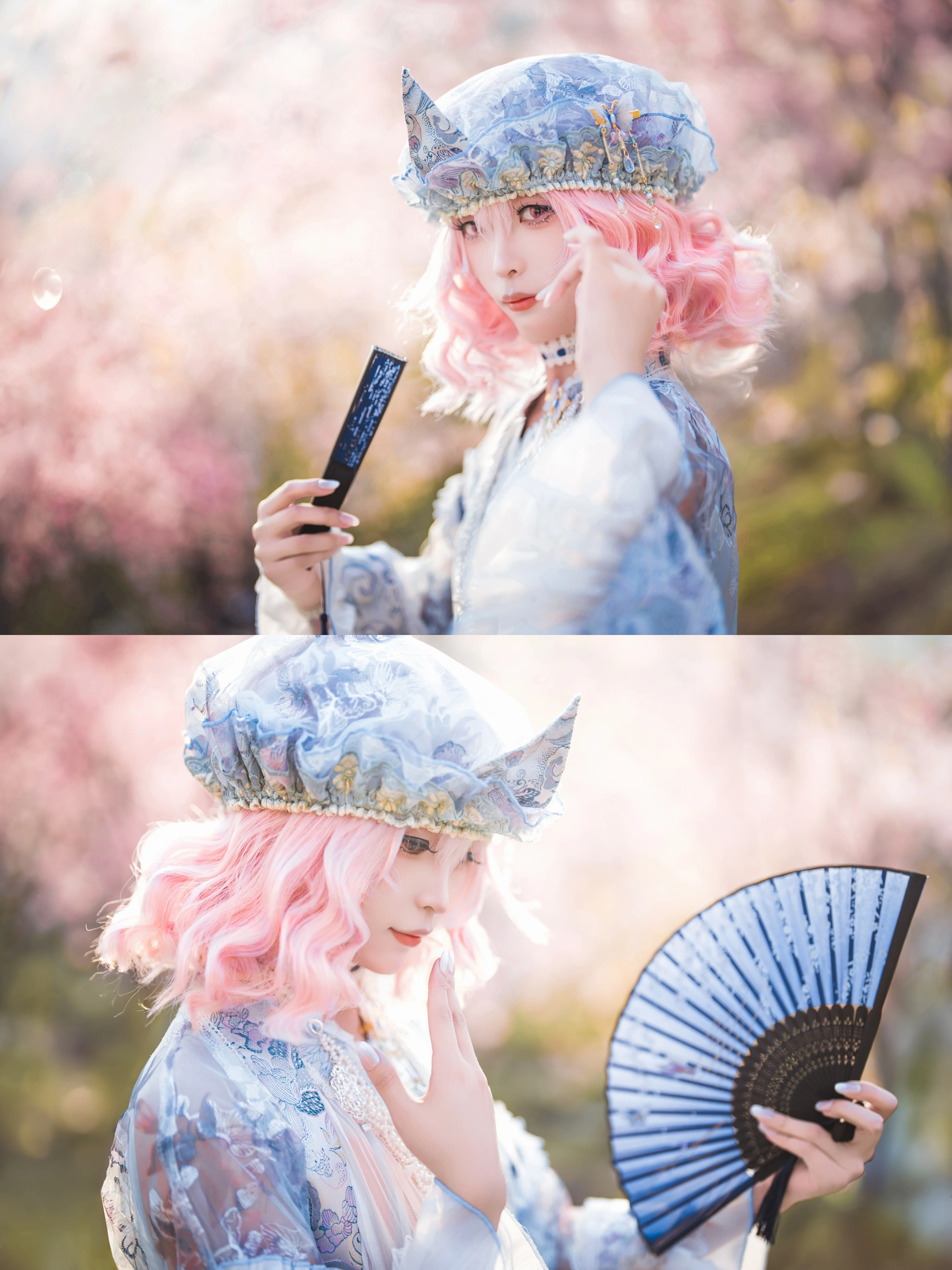 【西行寺幽幽子cos】东方Project樱花林里的春日幻梦 - 第 5 张
