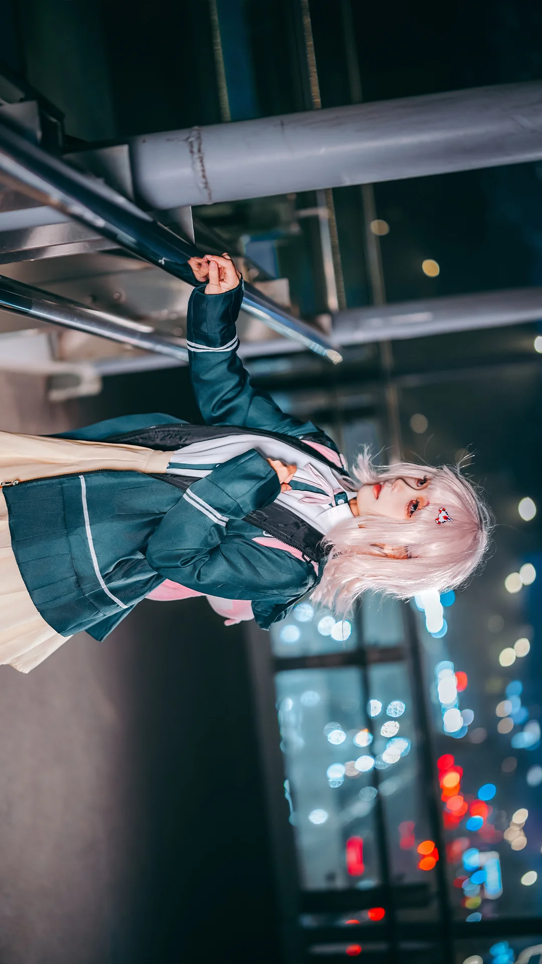 [Chiaki Nanami cosplay] Super Danganronpa 2: The Ultimate Gamer in the Footbridge Night Wind - Image 3
