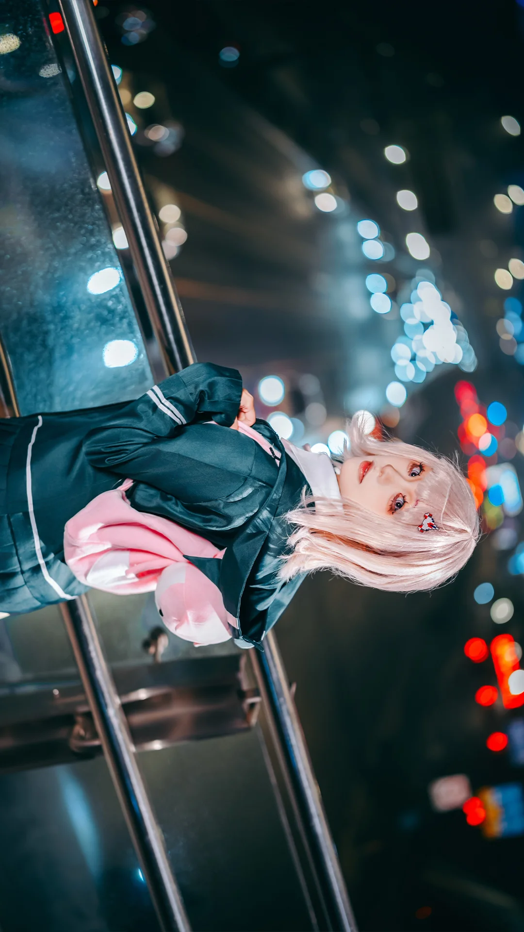 [Chiaki Nanami cosplay] Super Danganronpa 2: The Ultimate Gamer in the Footbridge Night Wind - Image 4