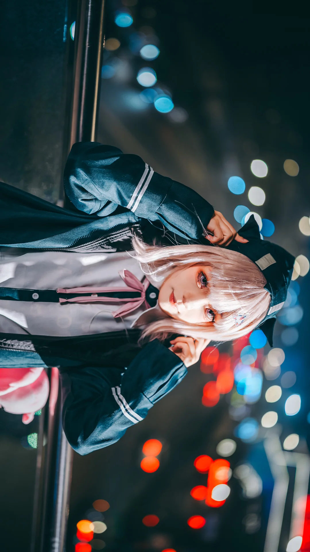 [Chiaki Nanami cosplay] Super Danganronpa 2: The Ultimate Gamer in the Footbridge Night Wind - Image 5