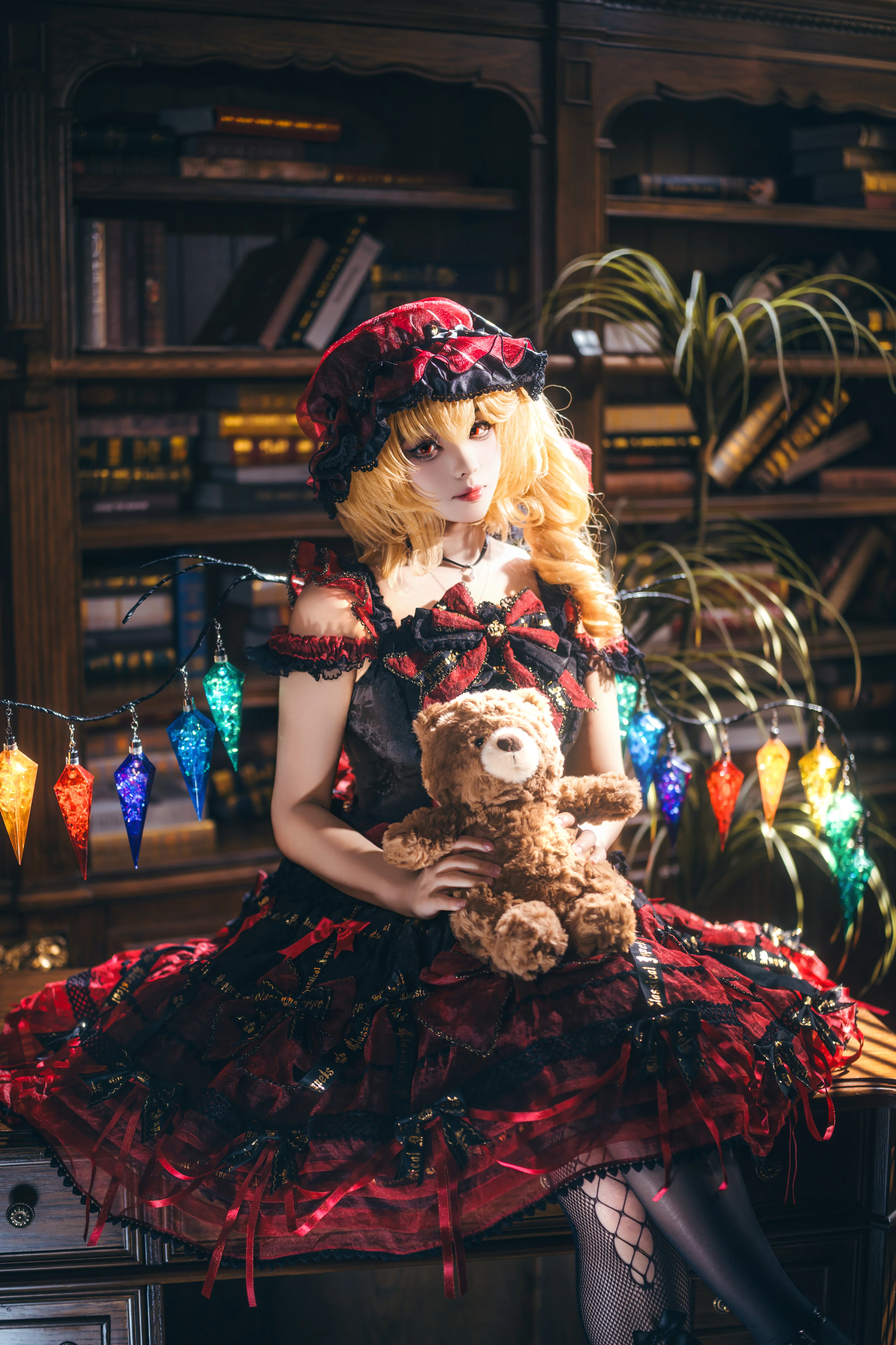 【芙兰朵露斯卡雷特cos】东方Project红莓陷阱正片，哥特少女的午后