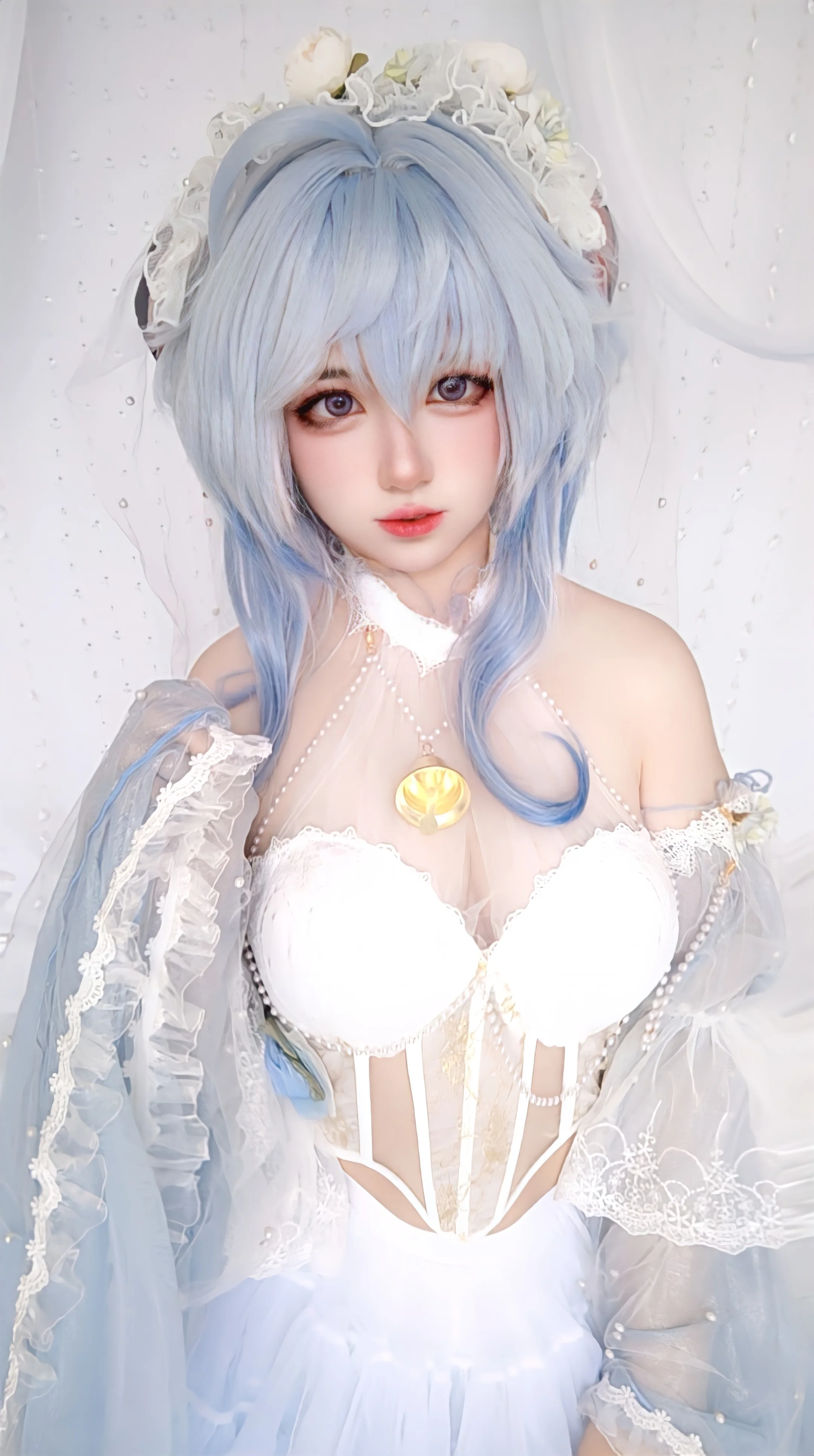【甘雨cos】原神花嫁主题的唯美视觉定格