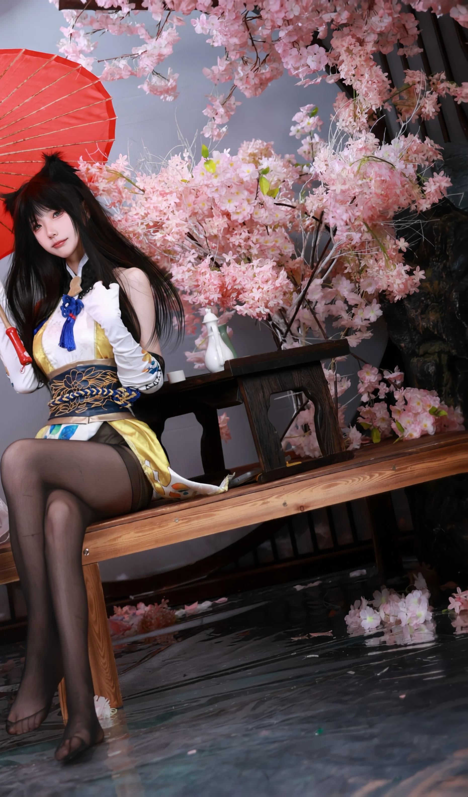 【胡桃cos】永劫无间里与叶叶的双生胡桃