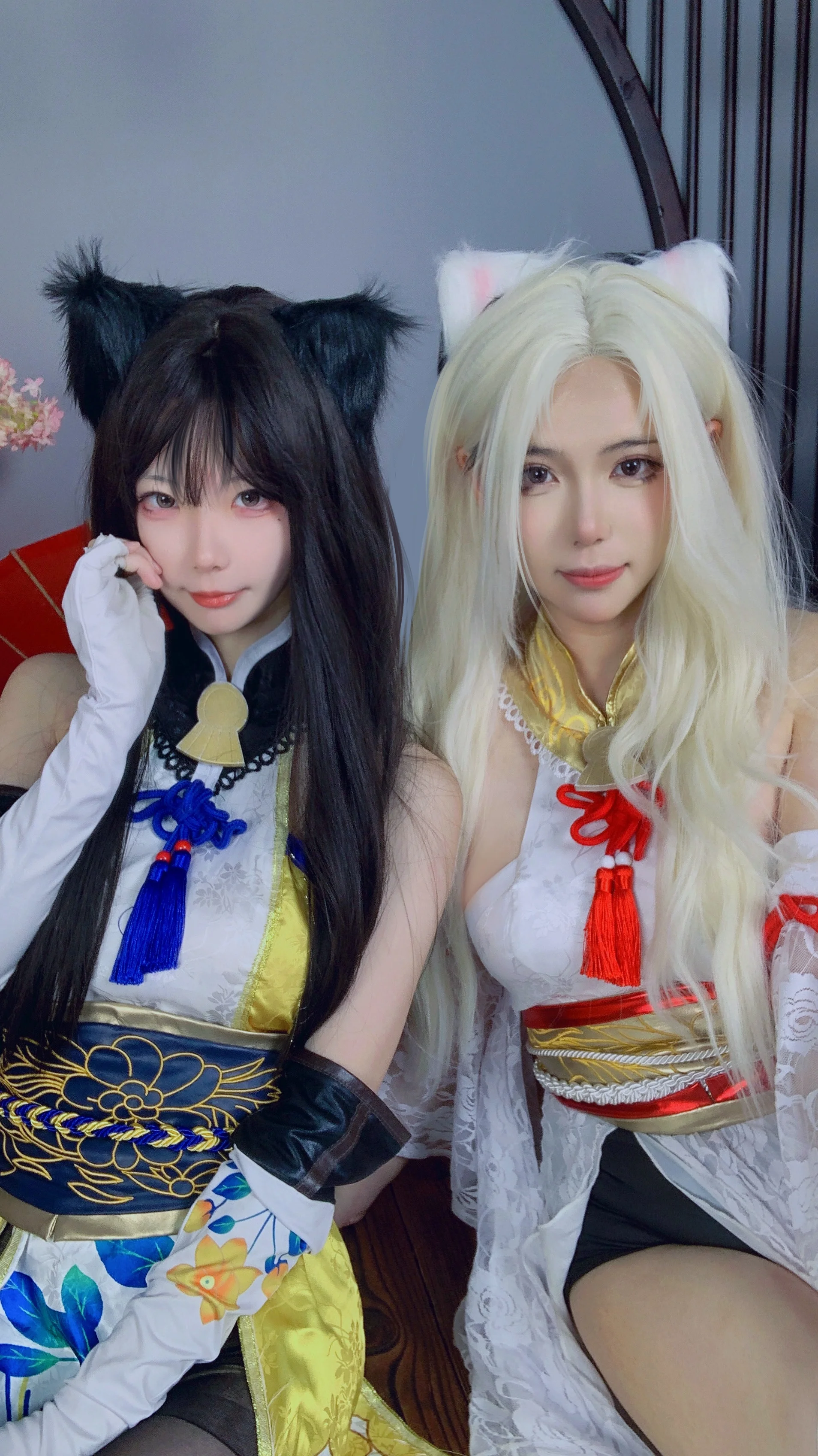 【胡桃cos】永劫无间里与叶叶的双生胡桃 - 第 4 张