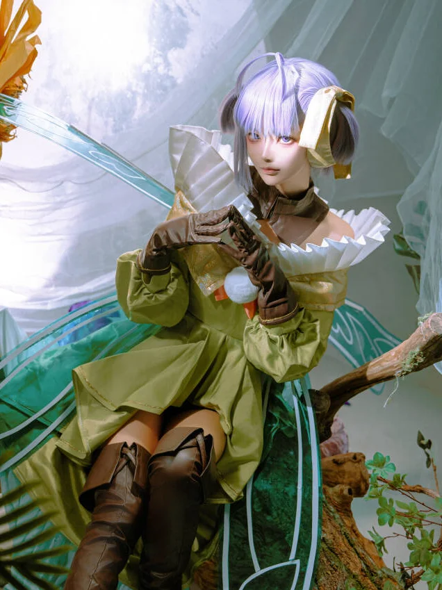 【缪瑞恩cos】款冬叶下的精灵公主，FGO里的静谧之姿 - 第 9 张