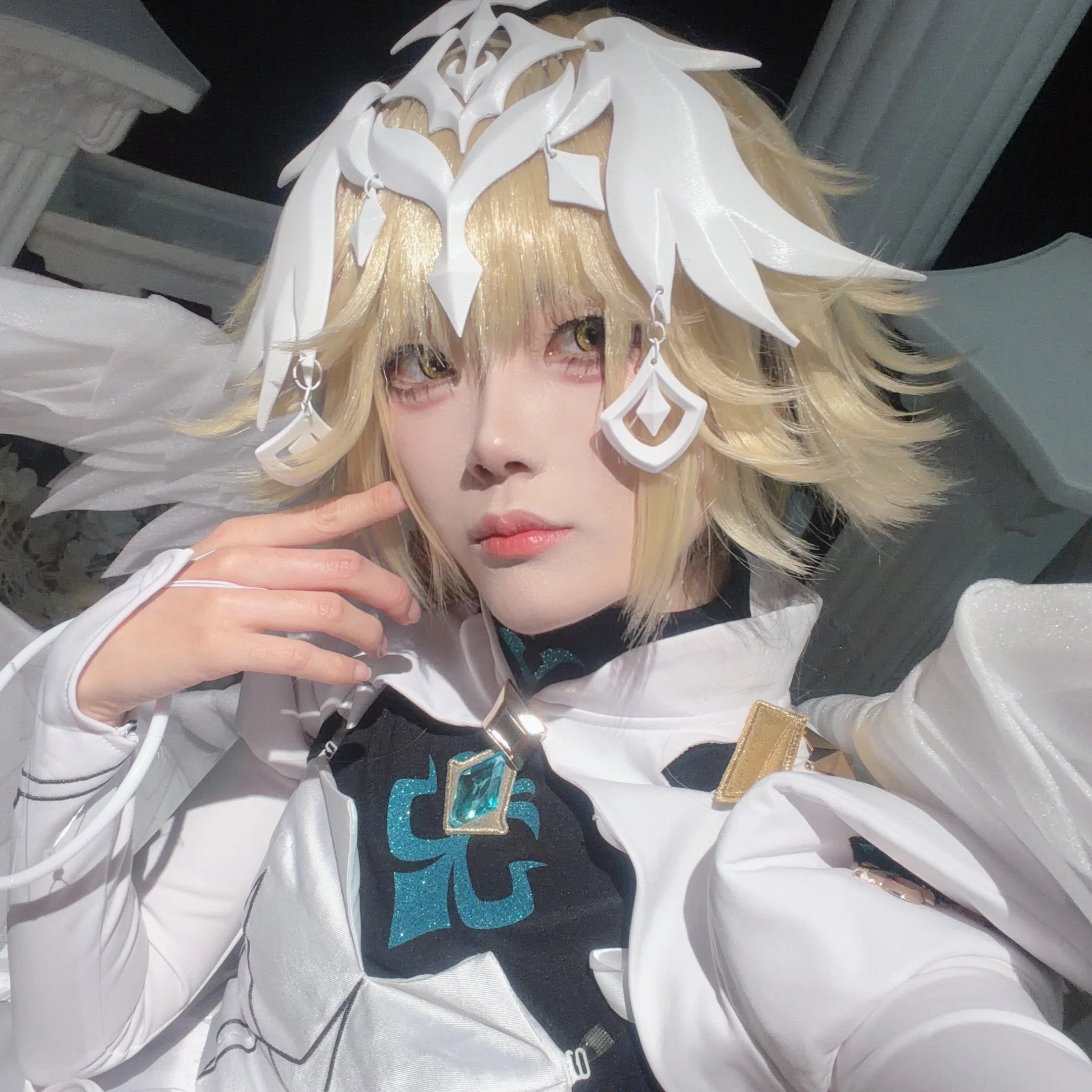 【貞德cos】Fate/Grand Order梅塔特隆，沒假髮也能硬撐的拍攝日 - 第 1 張