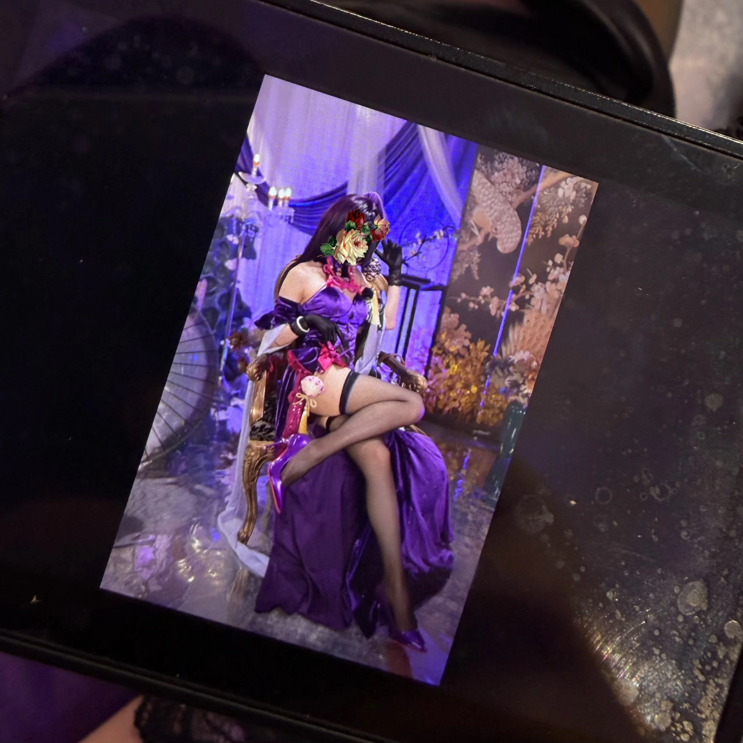 【源赖光cos】Fate/Grand Order新春礼服，紫绸银丝的华丽登场 - 第 5 张
