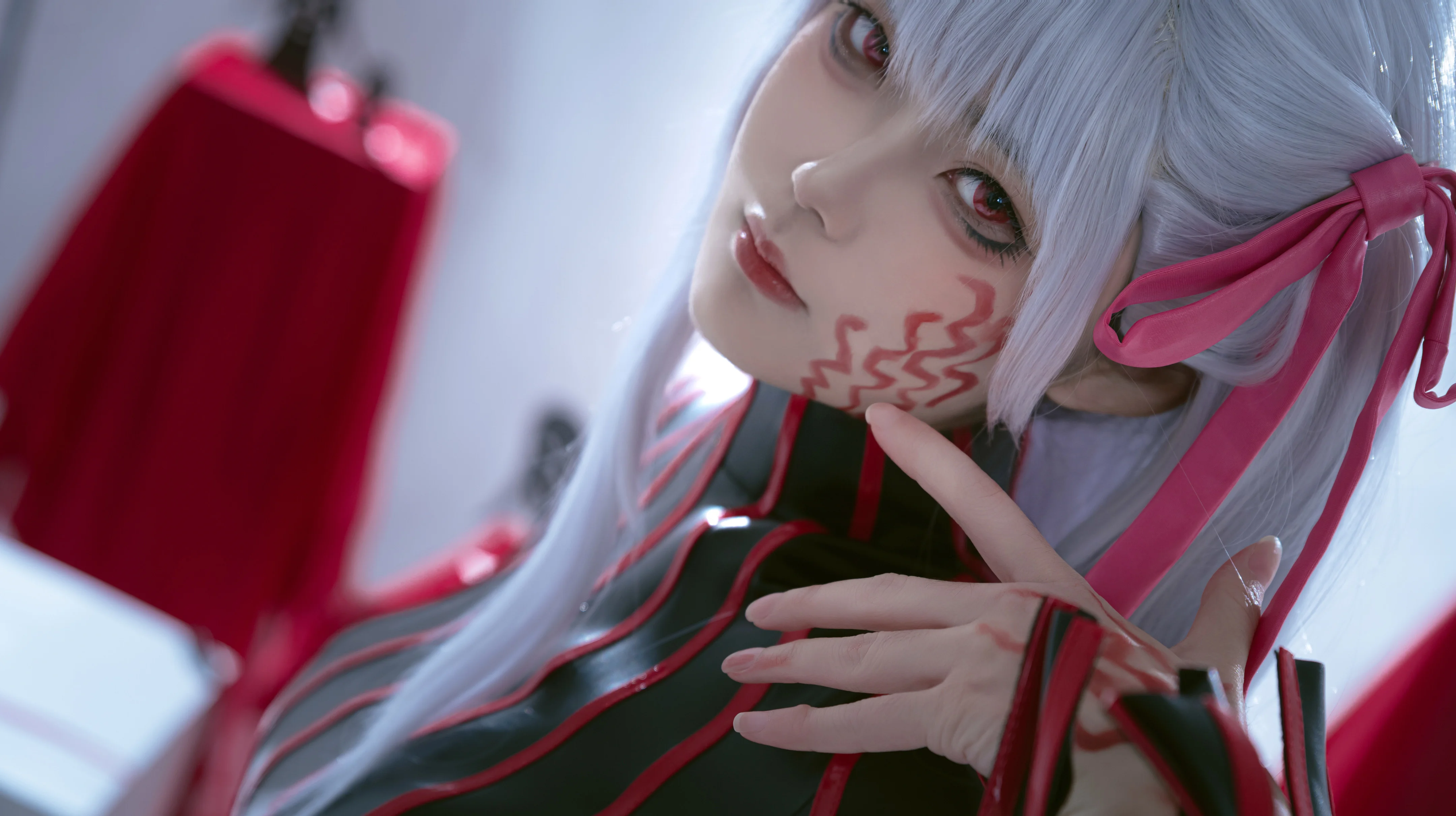 [Sakura Matou cosplay] Fate Series: The "Bad Girl" and Dark Red Marks I Passionately Portrayed Back Then