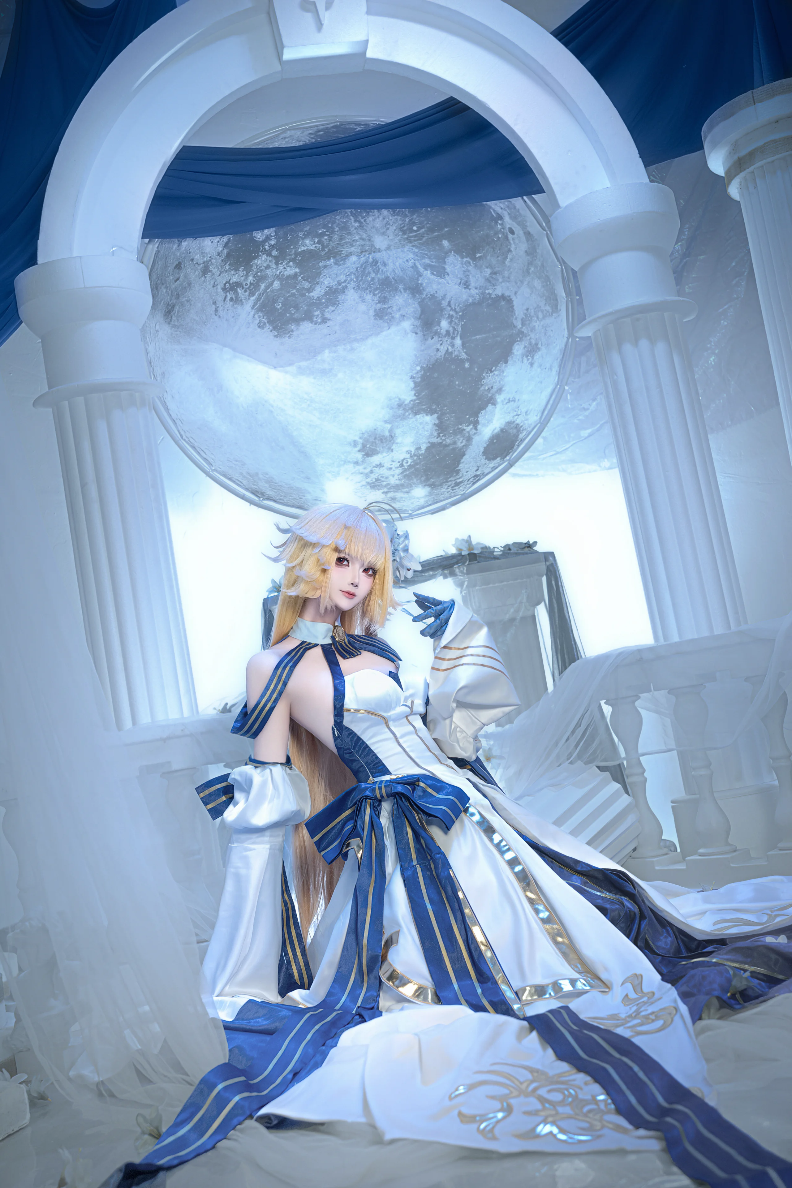 [Arcueid Cosplay] The Cold Dream of the Fate Series' Moonlight Princess - Image 1