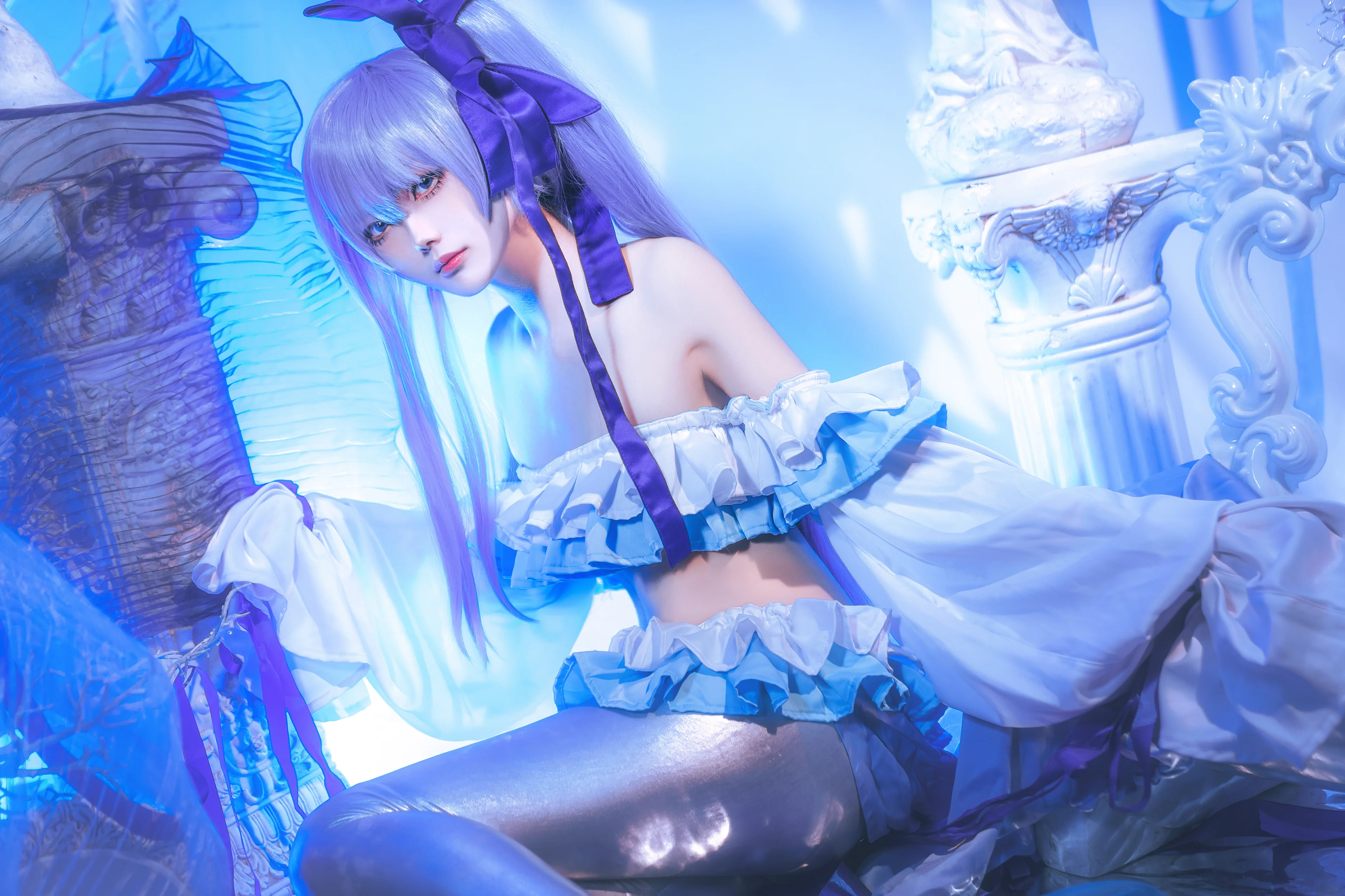 【水莉莉丝cos】Fate/Grand Order 夏日限定的冰蓝回响 - 第 2 张