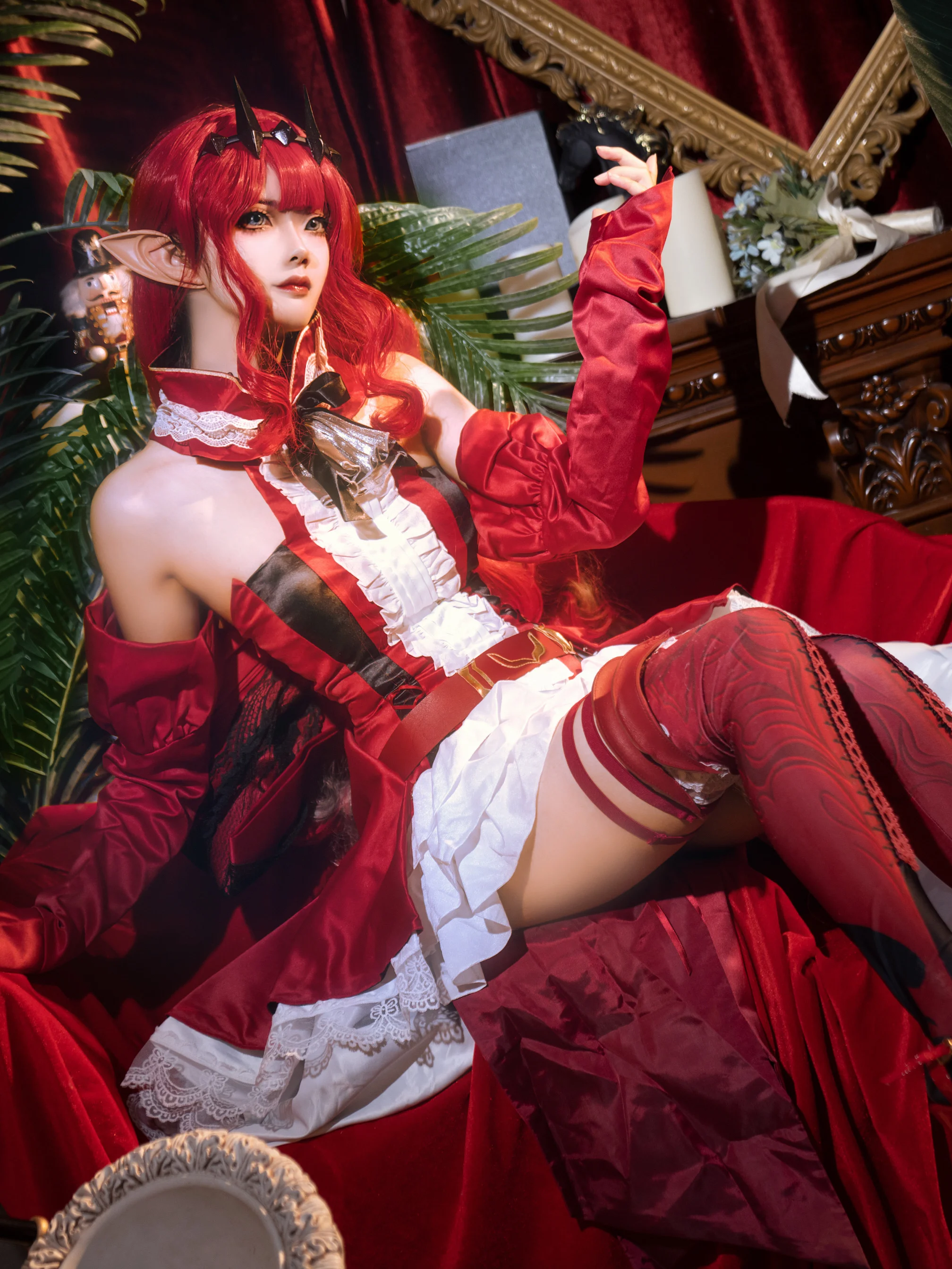 【妖精骑士崔斯坦cos】Fate/Grand Order 红发妖精的优雅瞬间 - 第 1 张