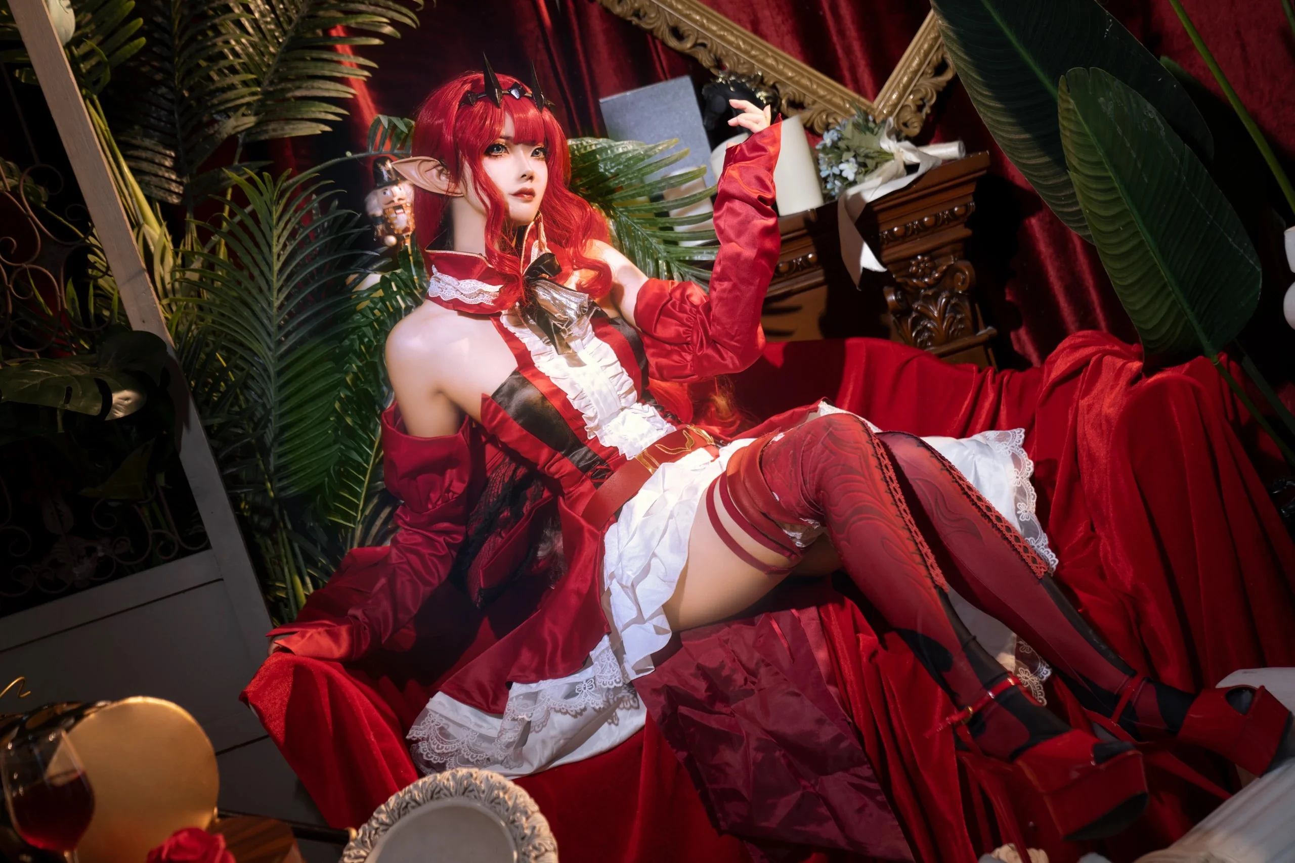 【妖精骑士崔斯坦cos】Fate/Grand Order 红发妖精的优雅瞬间 - 第 2 张