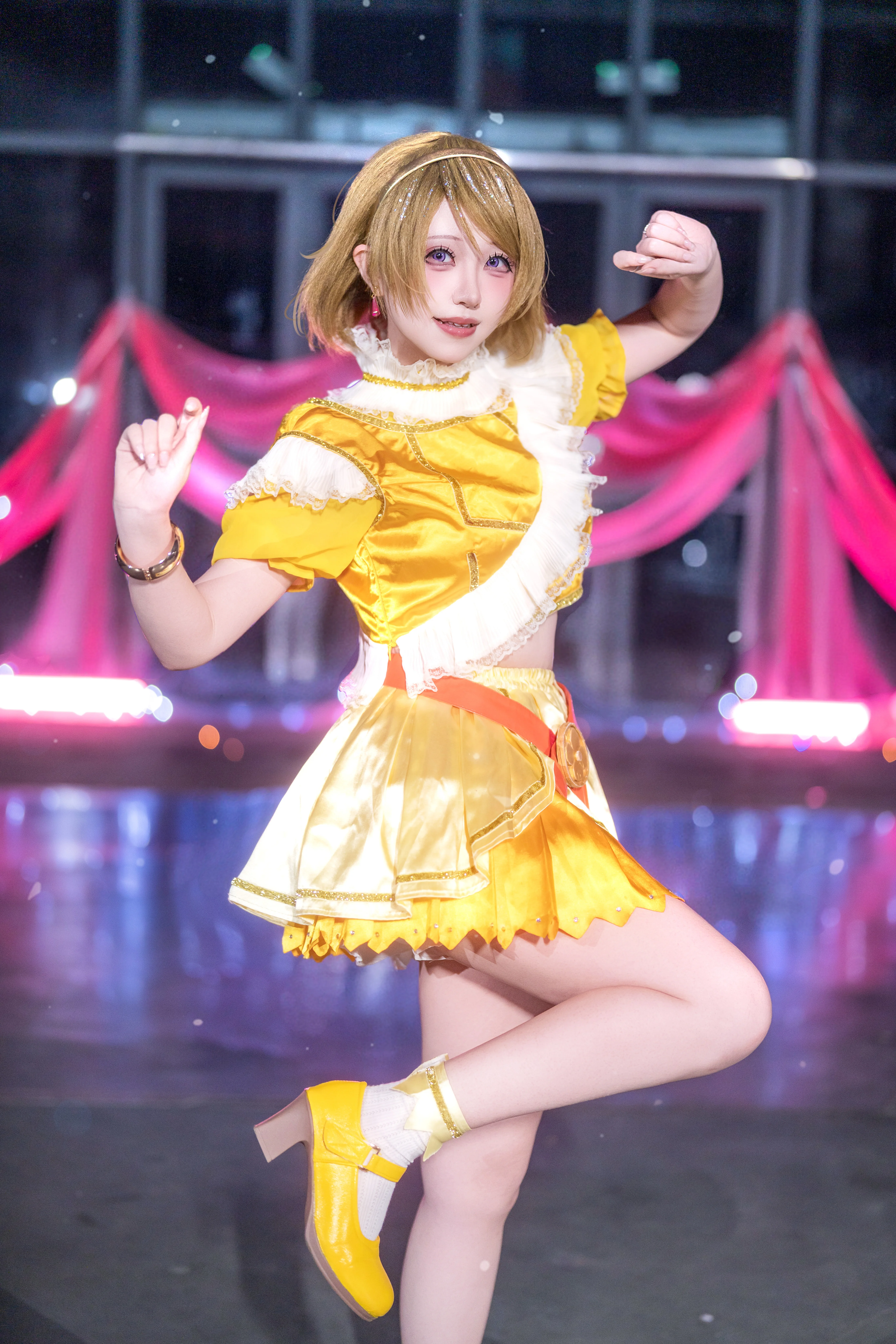 【小泉花阳cos】LoveLive!缪斯的舞台元气 - 第 1 张